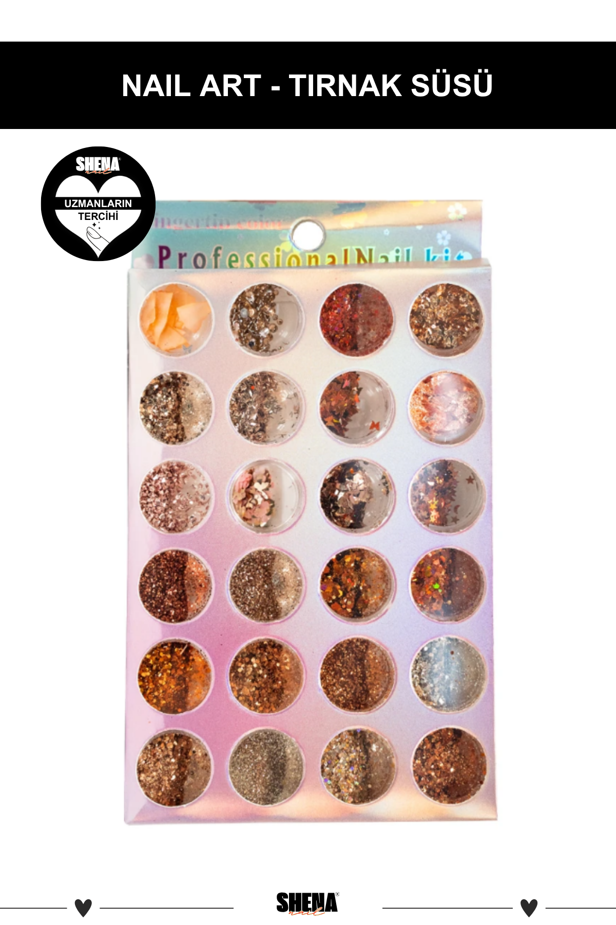 Ocean Tırnak Süsleme Taşı 24lü 3487Ocean