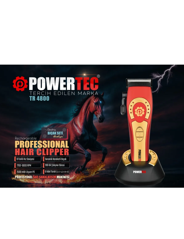Powertec 4800 Saç Kesim MakinesiPowertec