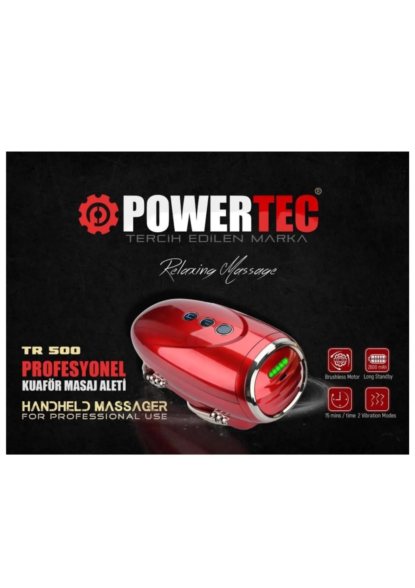 Powertec 500 Masaj AletiPowertec