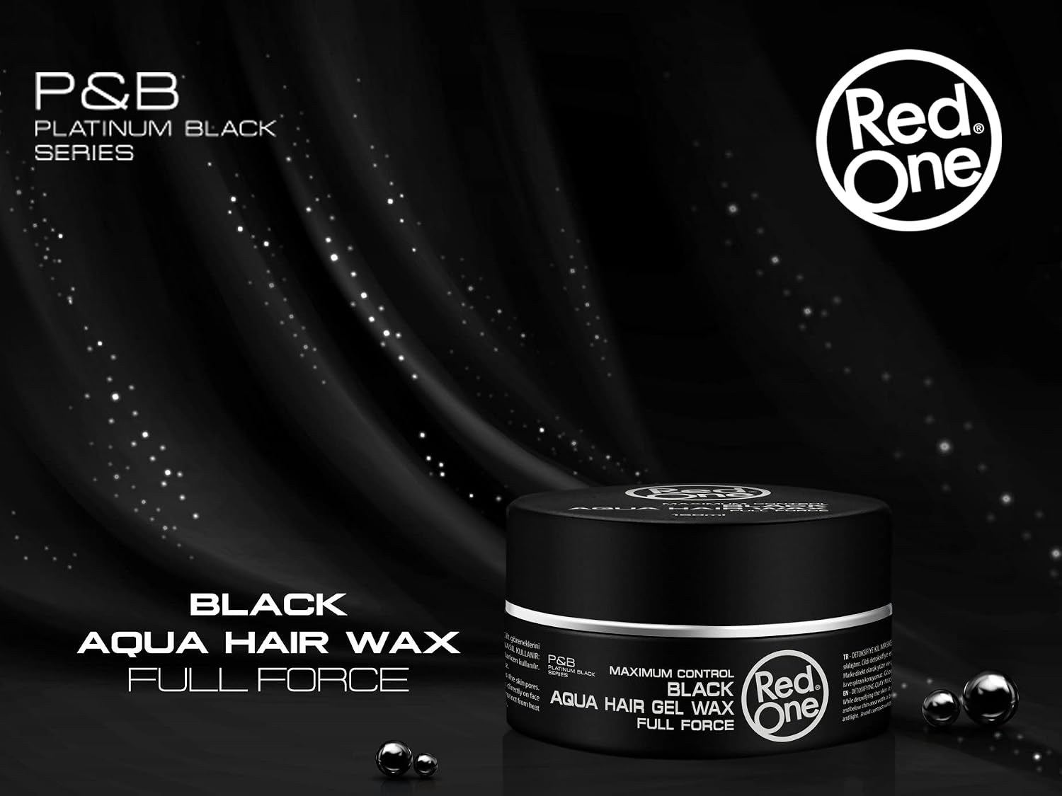 Red One Wax Aqua Siyah 150 MlRed One