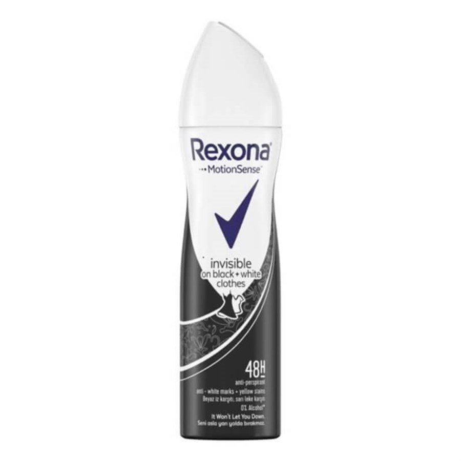 Rexona İnvisible Black White Deodorant Kadın 150 MlRexona
