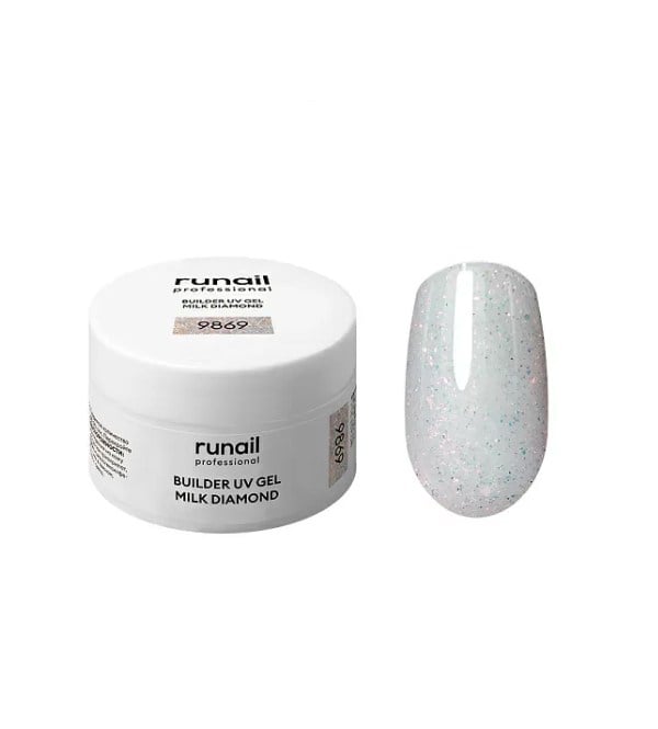 Runail Builder Uv Gel Milk Diamond 9869 15 GrRunail