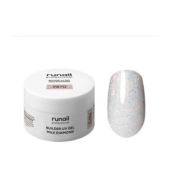 Runail Builder Uv Gel Milk Diamond 9870 15 GrRunail