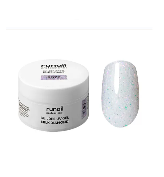 Runail Builder Uv Gel Milk Diamond 9872 15 GrRunail