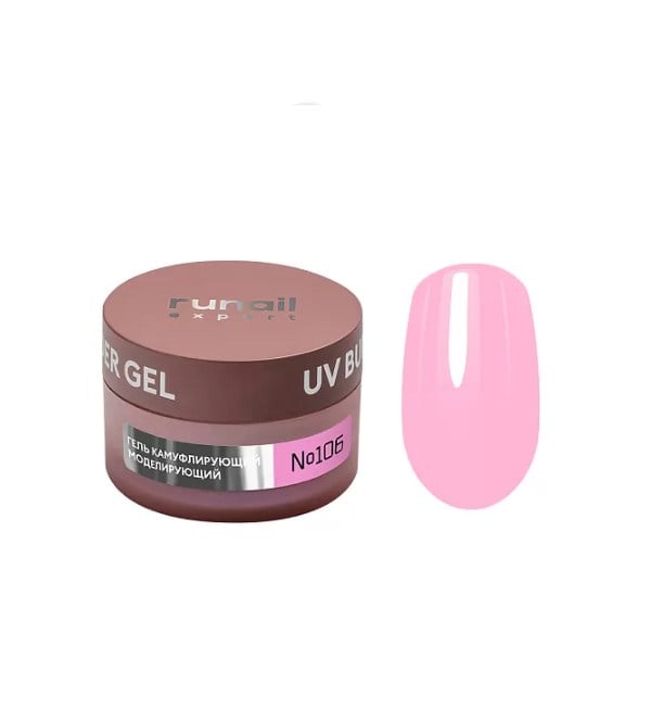 Runail Expert Builder Gel No: 106 50 Gr - Protez Tırnak JeliRunail