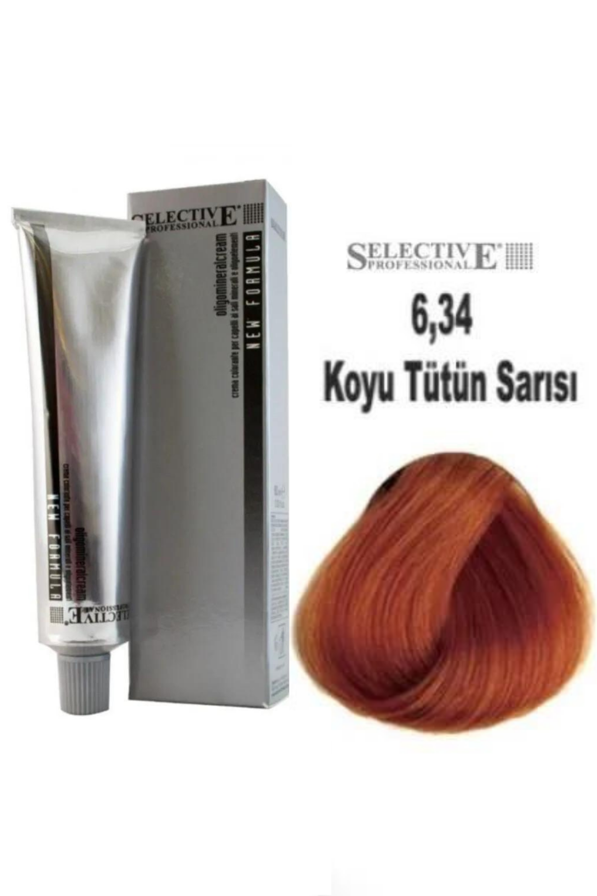 Selective Saç Boyası 6.34 Koyu Tütün Sarısı 60 MlSelective