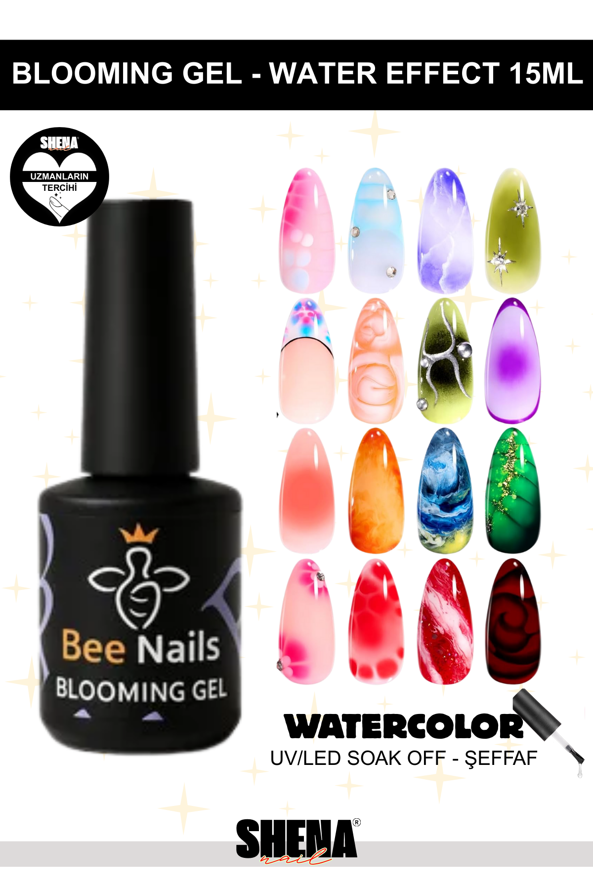 Shena Blooming Oje Jel 15 Ml - Water GelShena