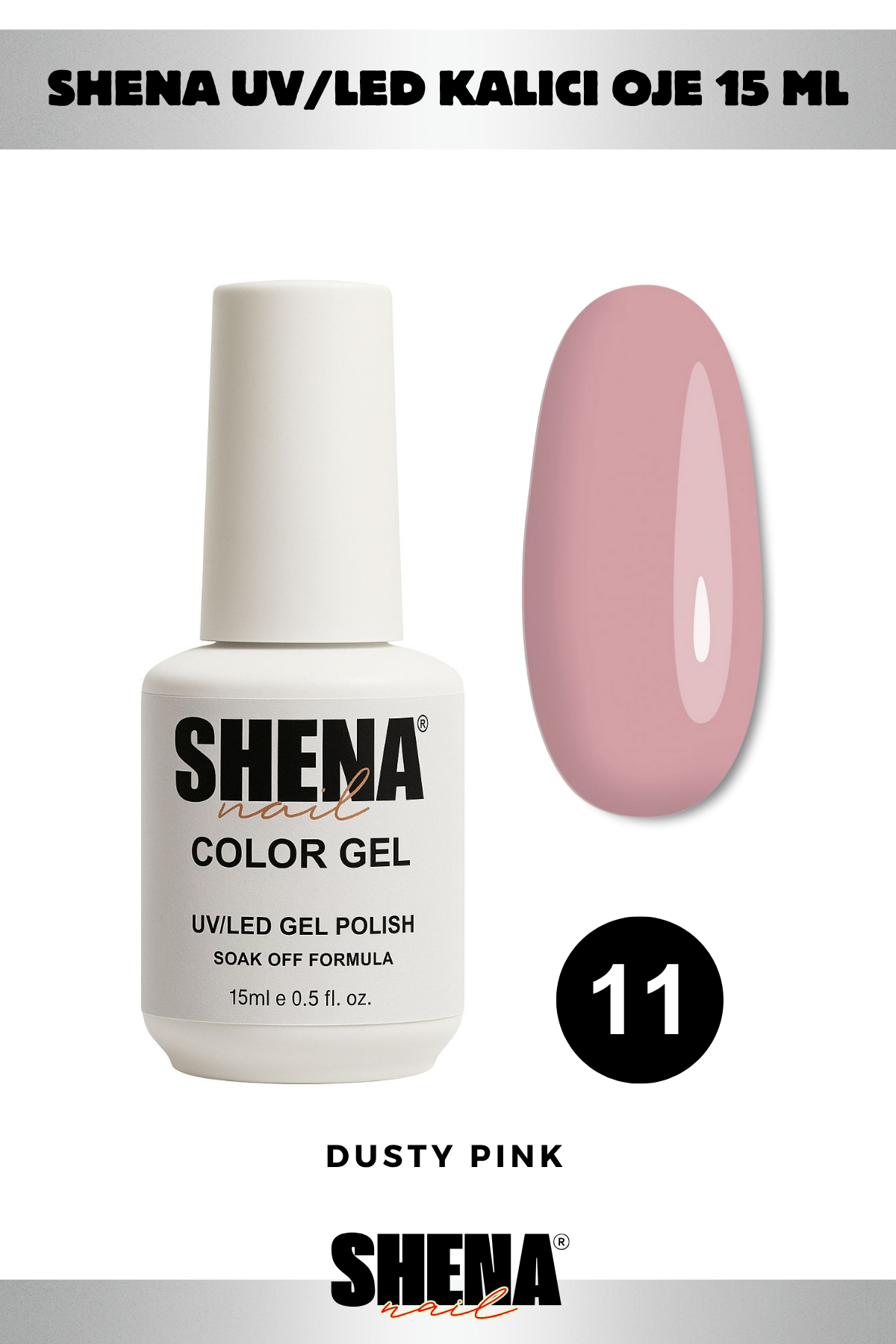 Shena Kalıcı Oje Gel Polish 15 Ml 011Shena
