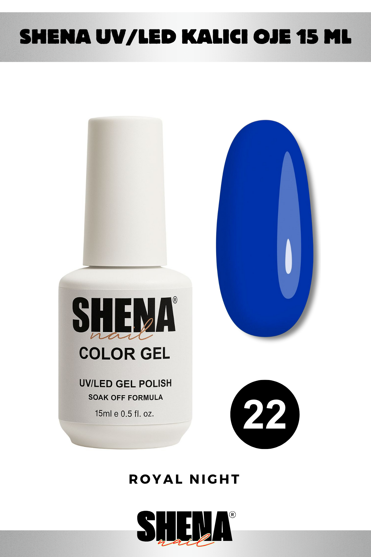 Shena Kalıcı Oje Gel Polish 15 Ml 022Shena