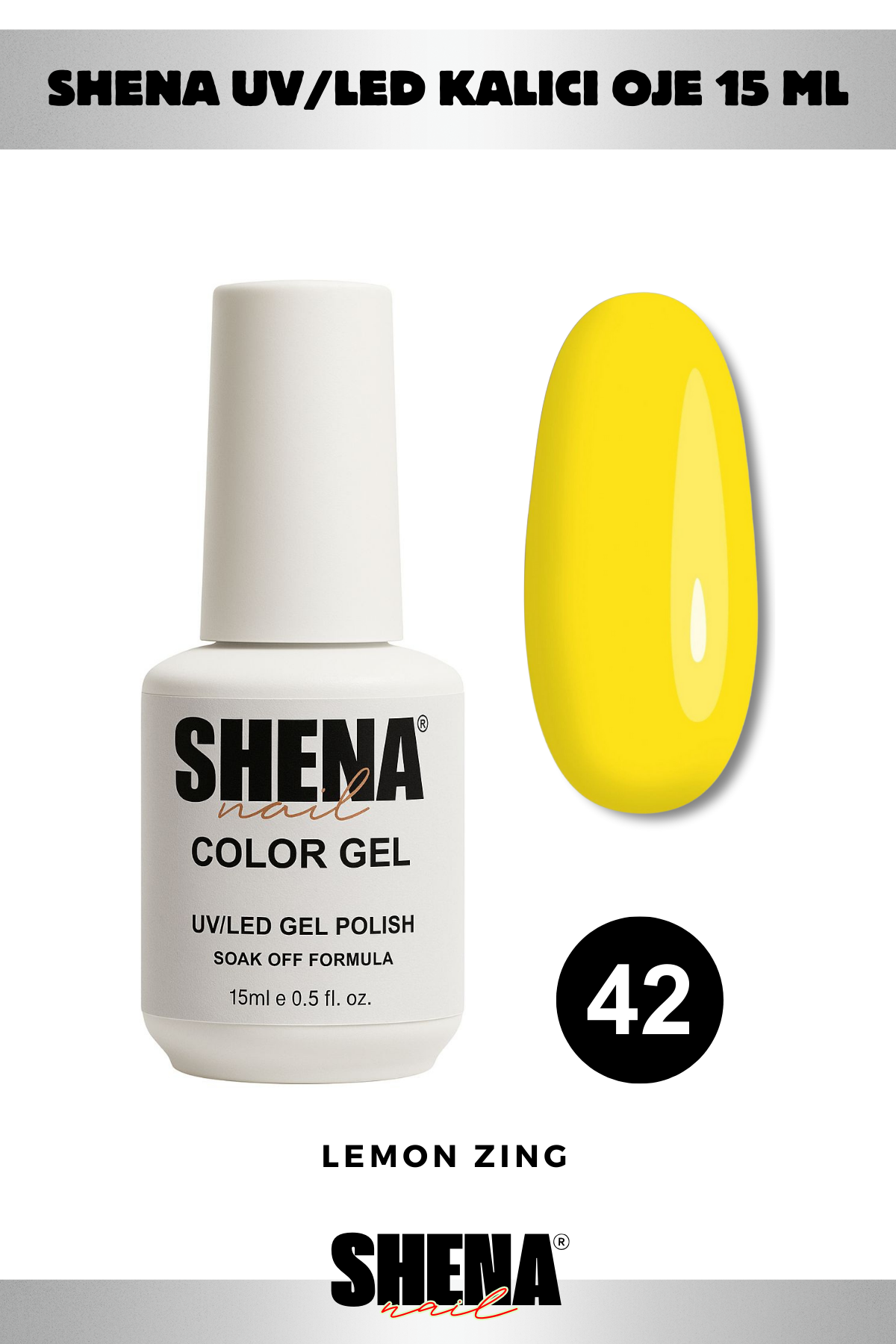 Shena Kalıcı Oje Gel Polish 15 Ml 042Shena