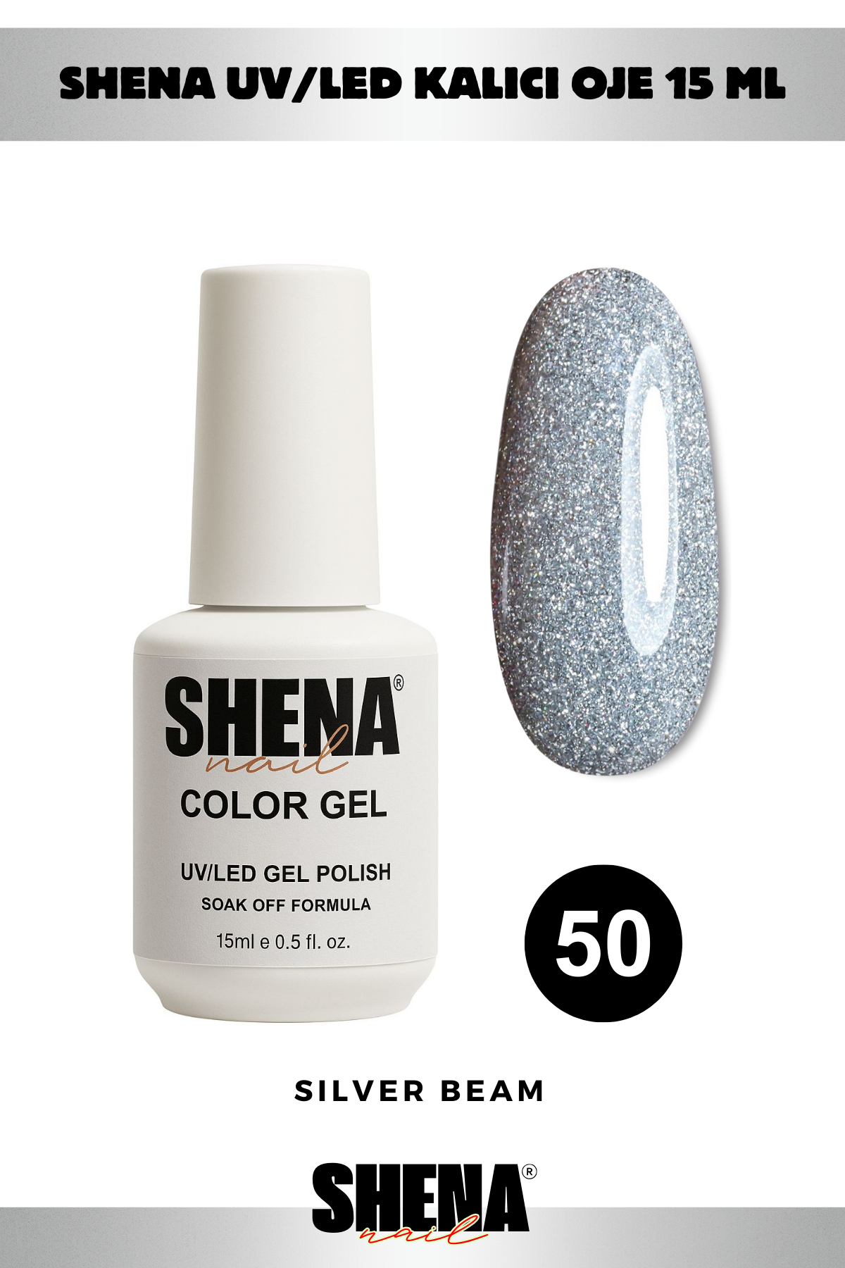 Shena Kalıcı Oje Gel Polish 15 Ml 050Shena