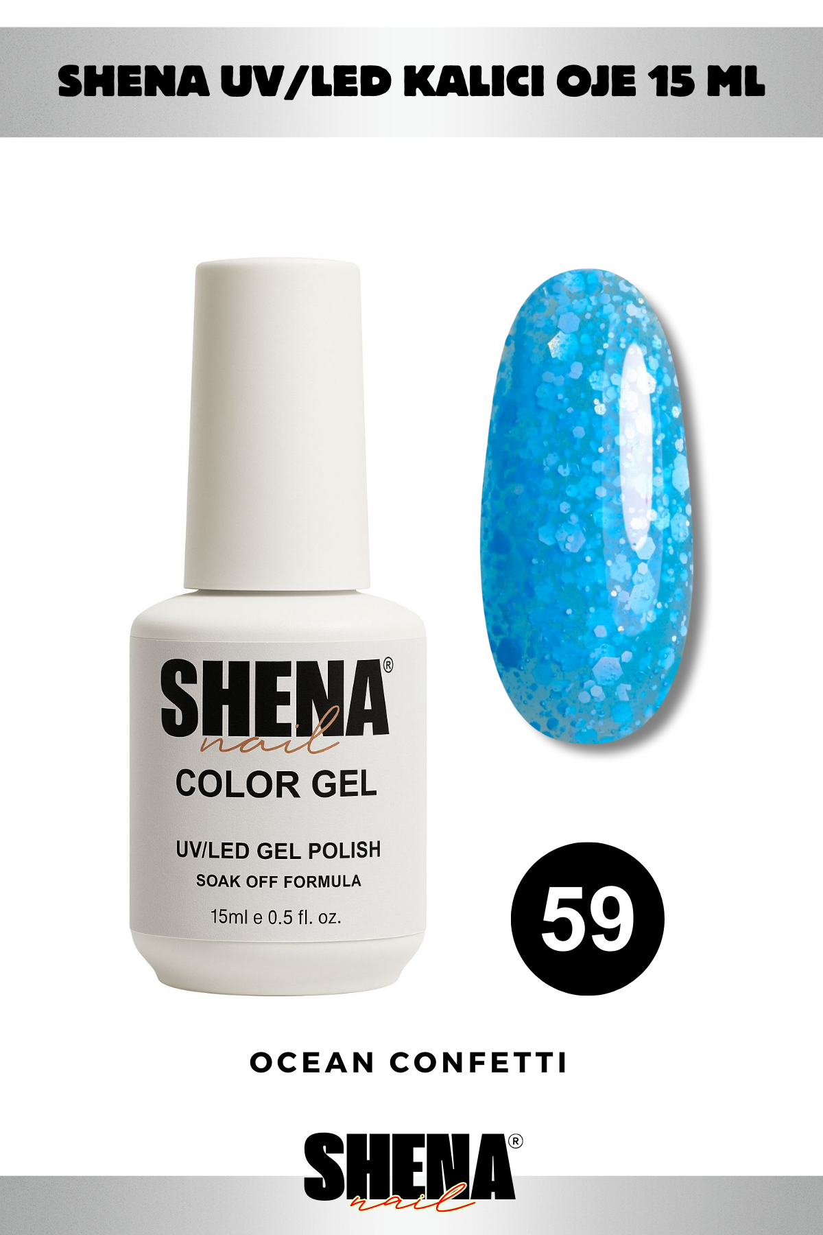 Shena Kalıcı Oje Gel Polish 15 Ml 059Shena