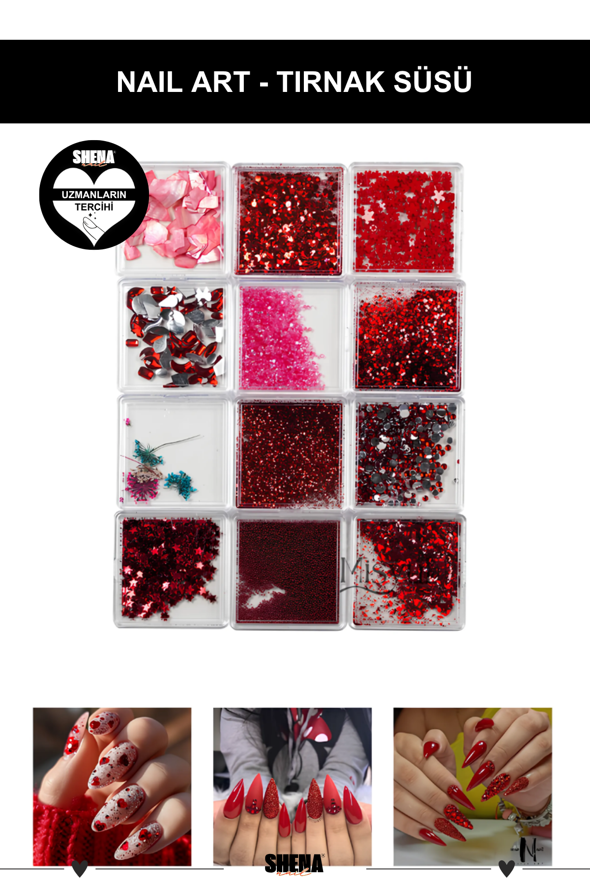 Shena Nail Art Tırnak Süsleme Taşı 2131Ocean