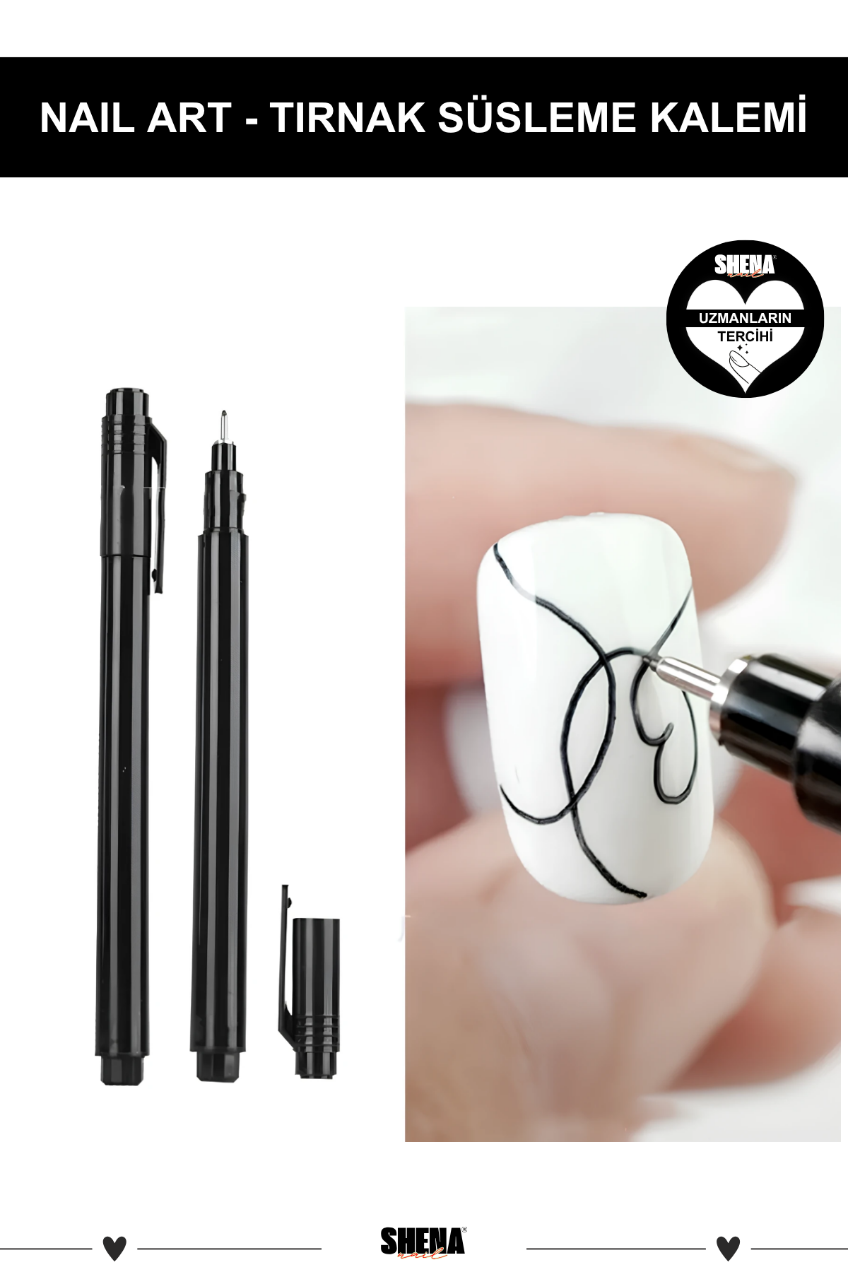 Shena Nail Tırnak Fırçası Desen Kalemi 118Shena