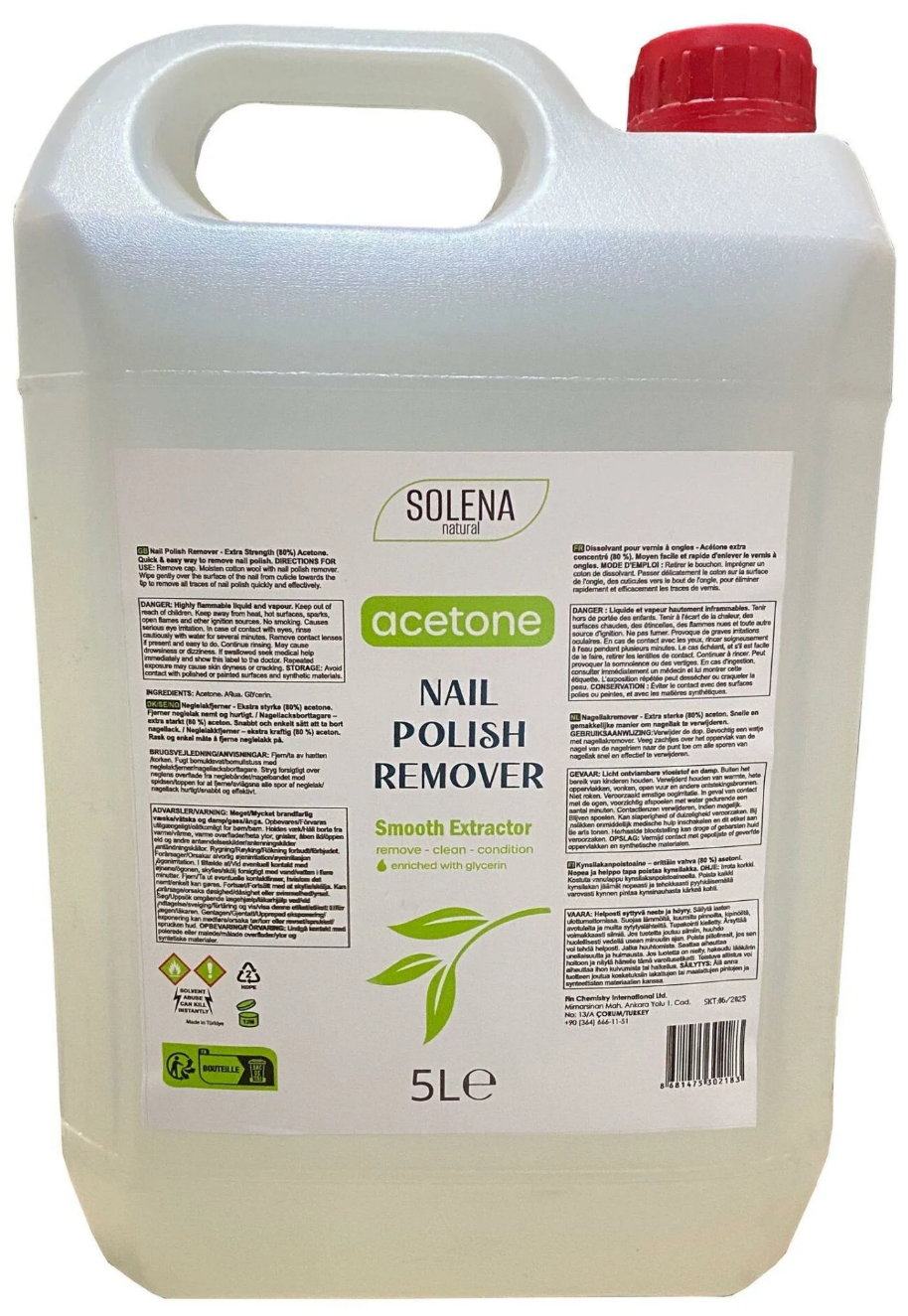Solena Aseton 5 LtSolena