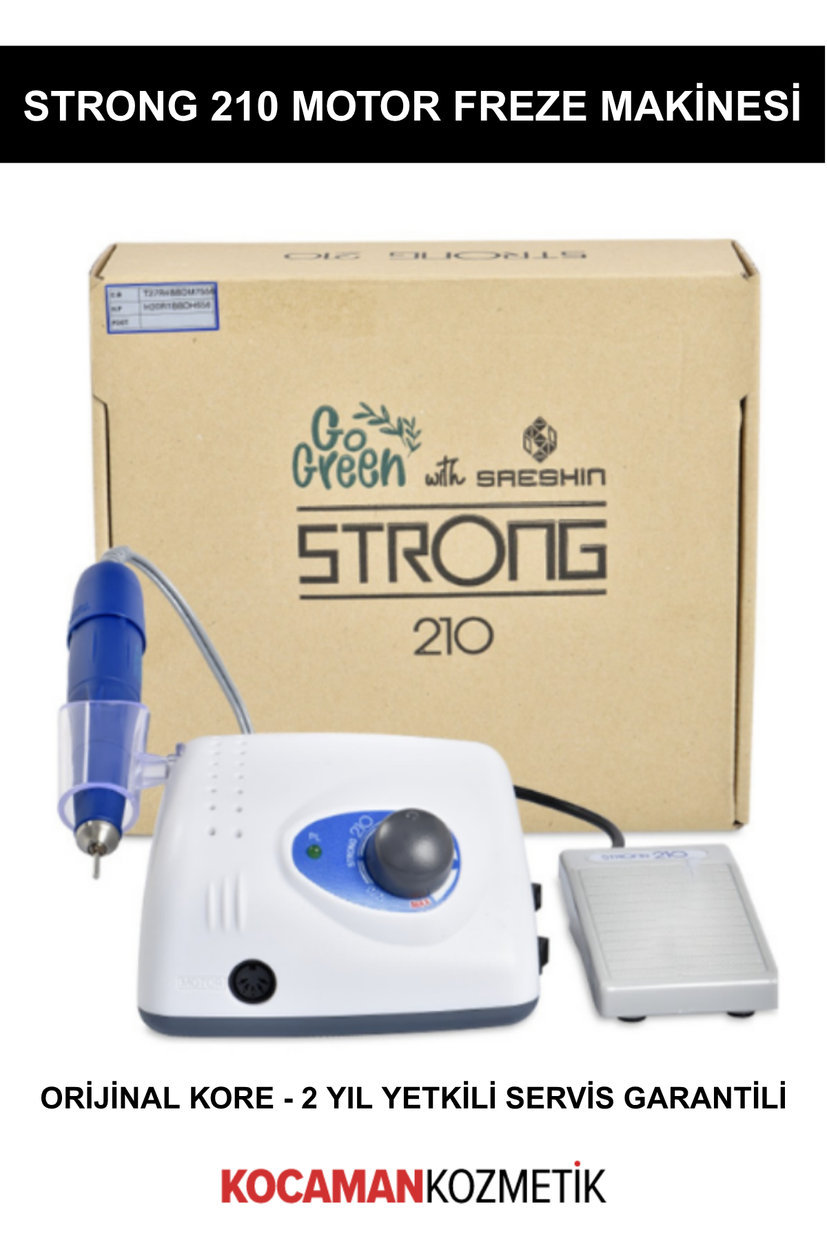 Strong 210 Profesyonel Freze Makinesi - Orijinal Yetkili Servis GarantiliStrong