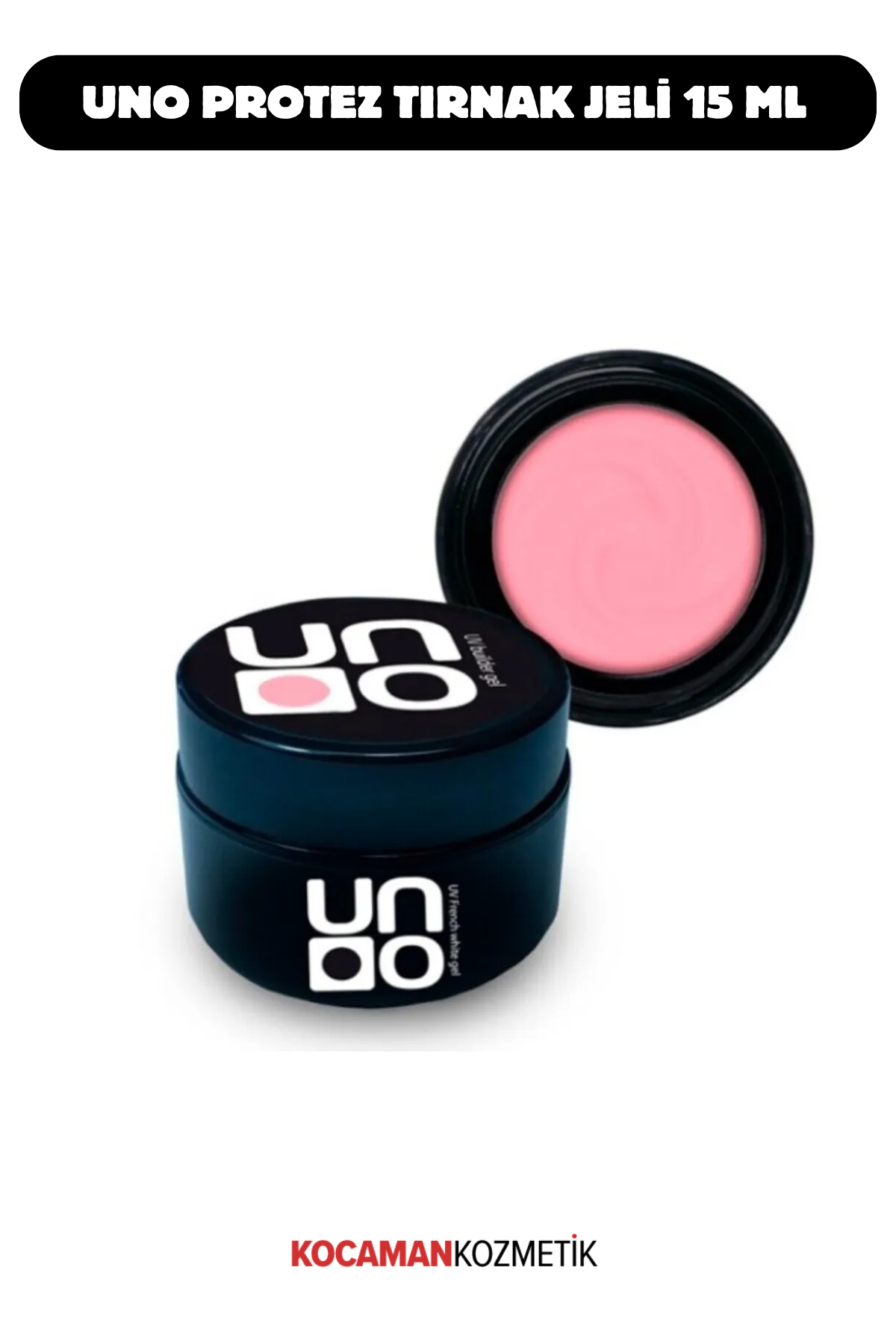 Uno Protez Tırnak Jeli Candy Rose 15 MlUno