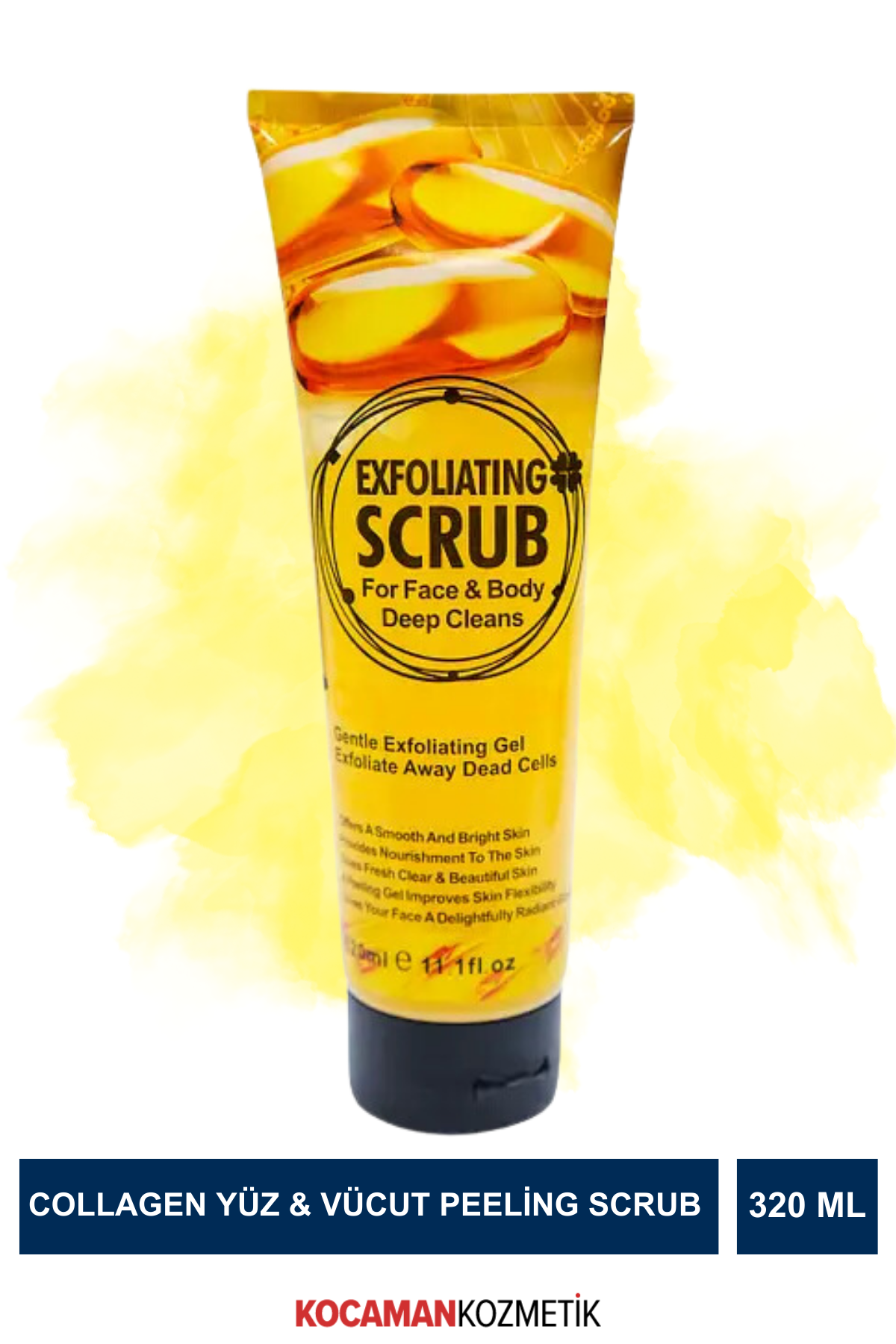 WOKALİ SCRUB TÜP 320 ML COLLAGEN 586Nano Absolute