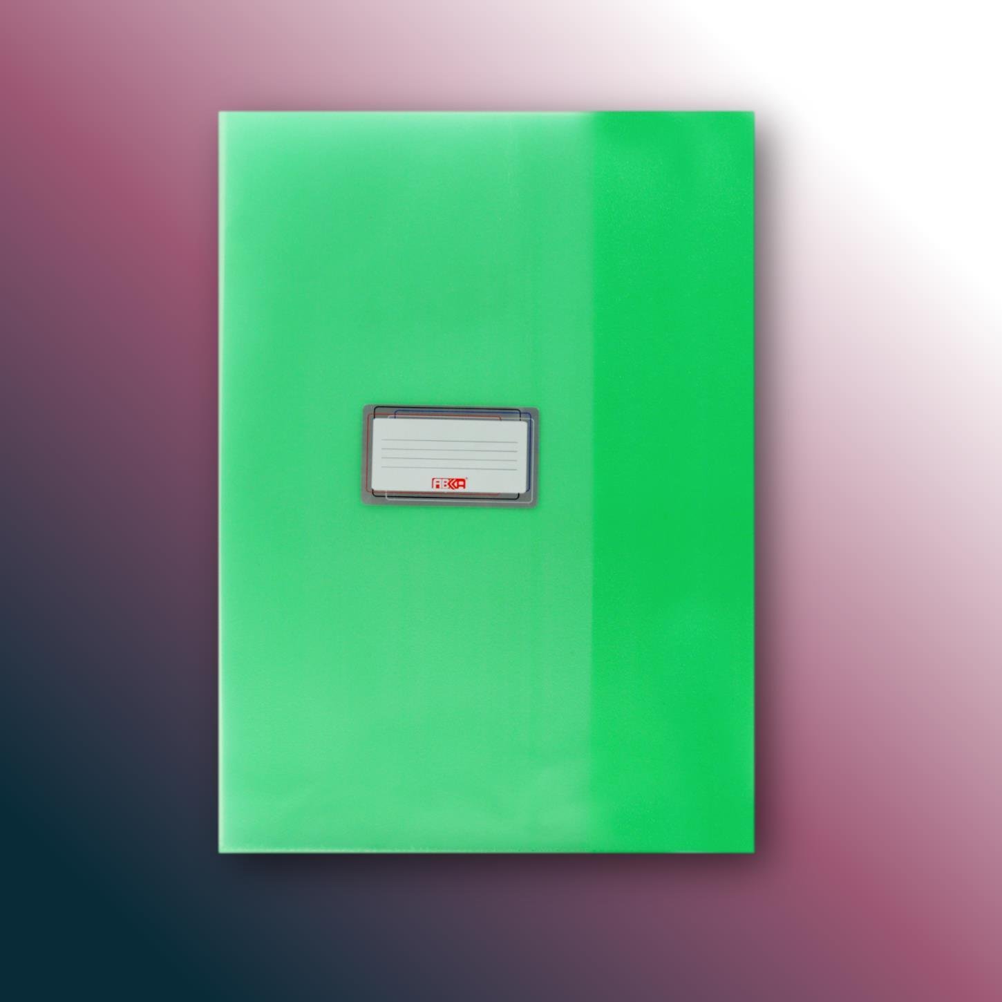 AbkaAbka A4 Hazır Defter Kabı 5 Li Yeşil