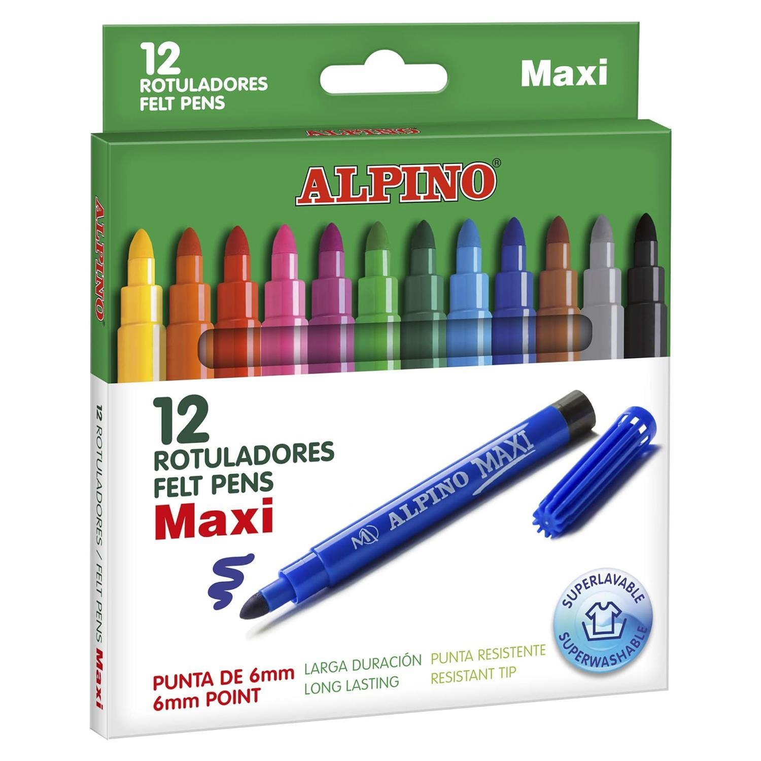 AlpinoAlpino Maxi Keçeli Kalem 12 Renk AR-06