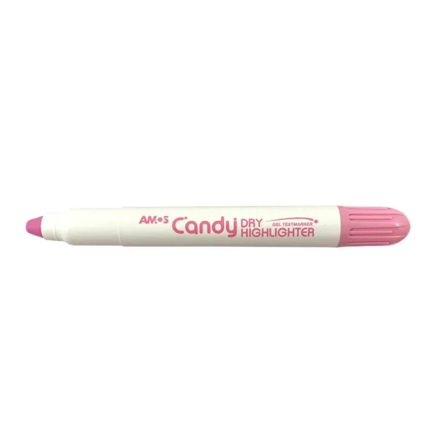 AmosAmos Candy Dry Çevir Aç Jel Fosforlu Kalem Pastel 