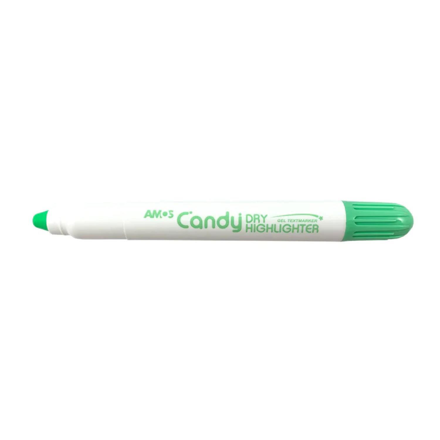 AmosAmos Candy Dry Çevir Aç Jel Fosforlu Kalem Pastel 