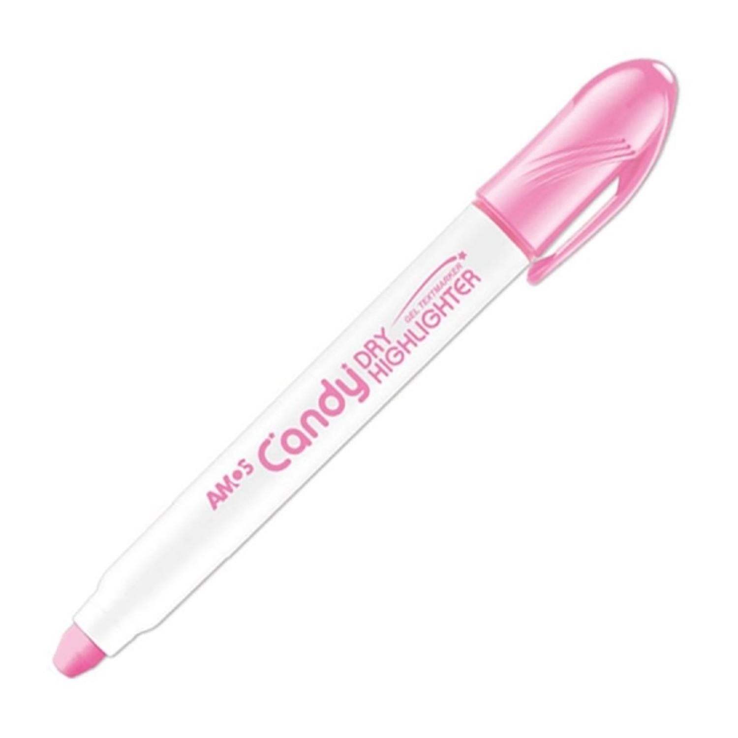 AmosAmos Candy Dry Çevir Aç Jel Fosforlu Kalem Pastel 