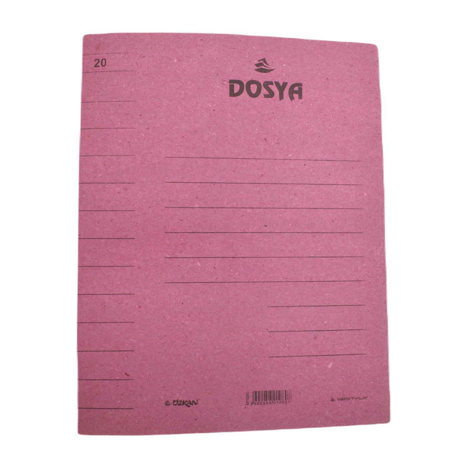 ArmatArmat Tam Kapak Telli Dosya 2.Kalite 50 li Pembe BM035