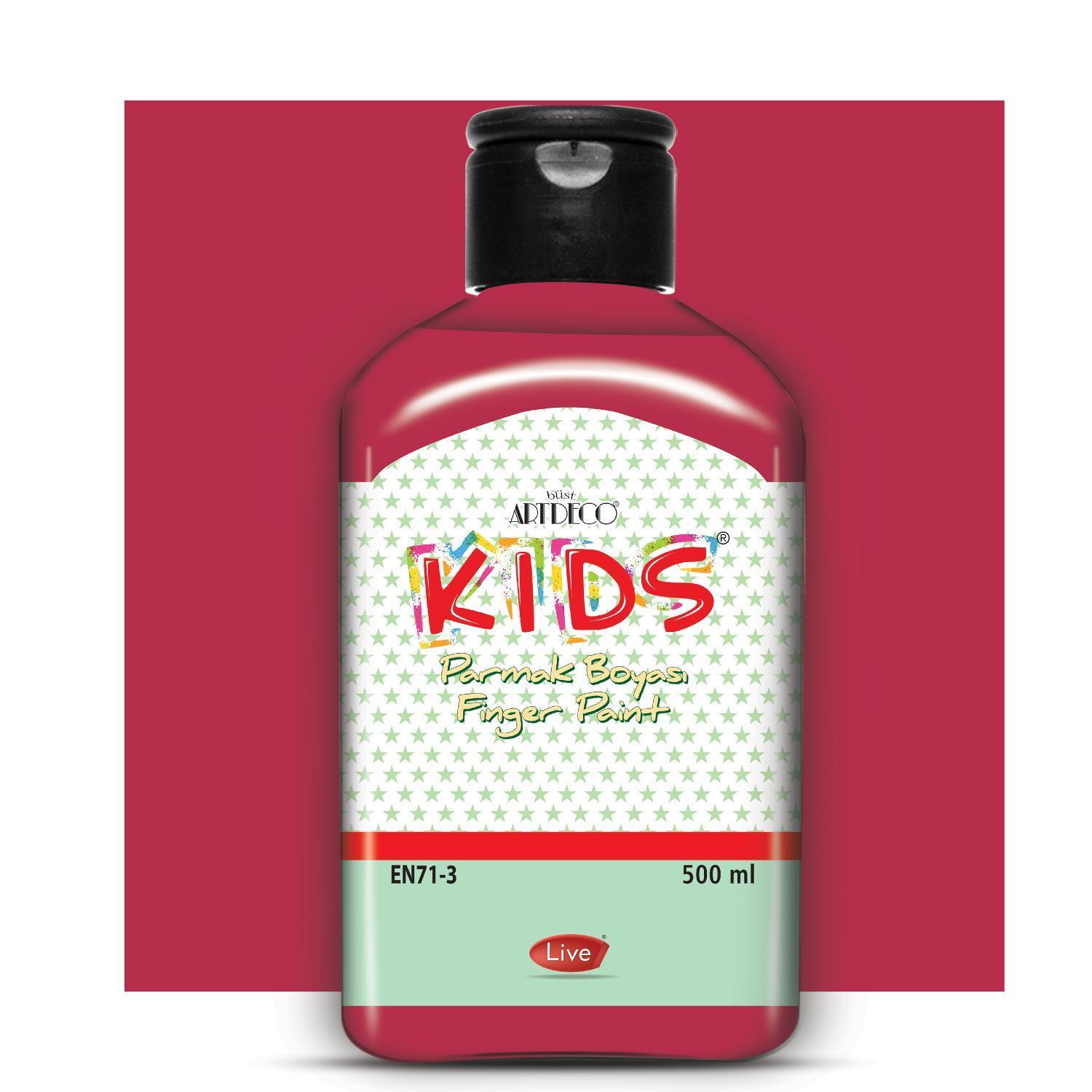 ArtdecoArtdeco Parmak Boyası 500 ml 6 lı Set 