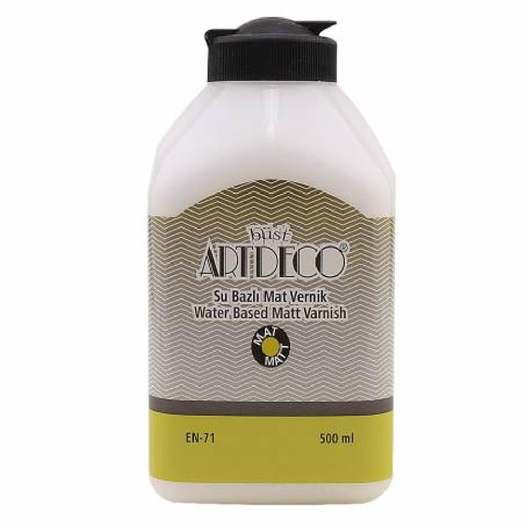 ArtdecoArtdeco Su Bazlı Mat Vernik 500 ml