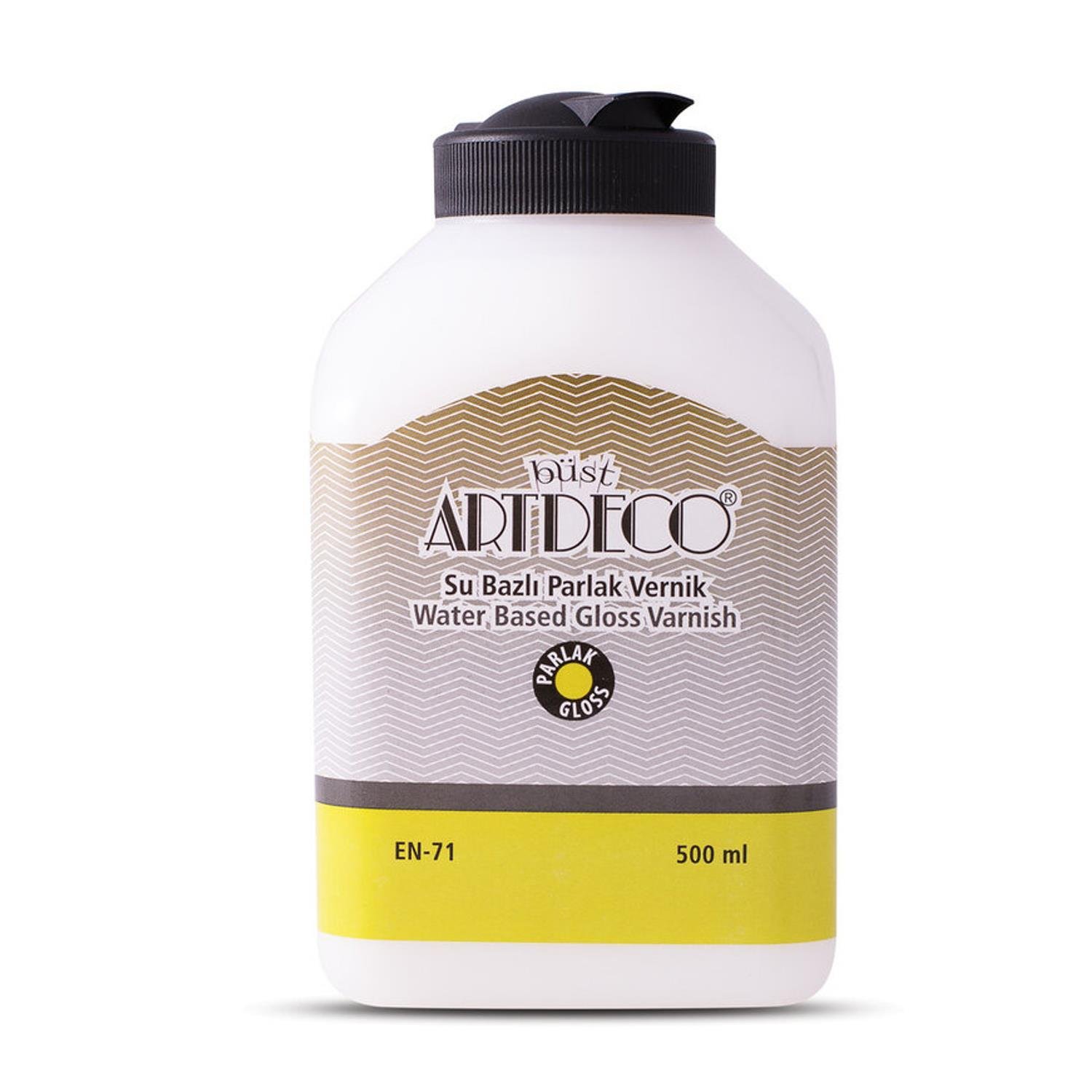 ArtdecoArtdeco Su Bazlı Parlak Vernik 500 ml