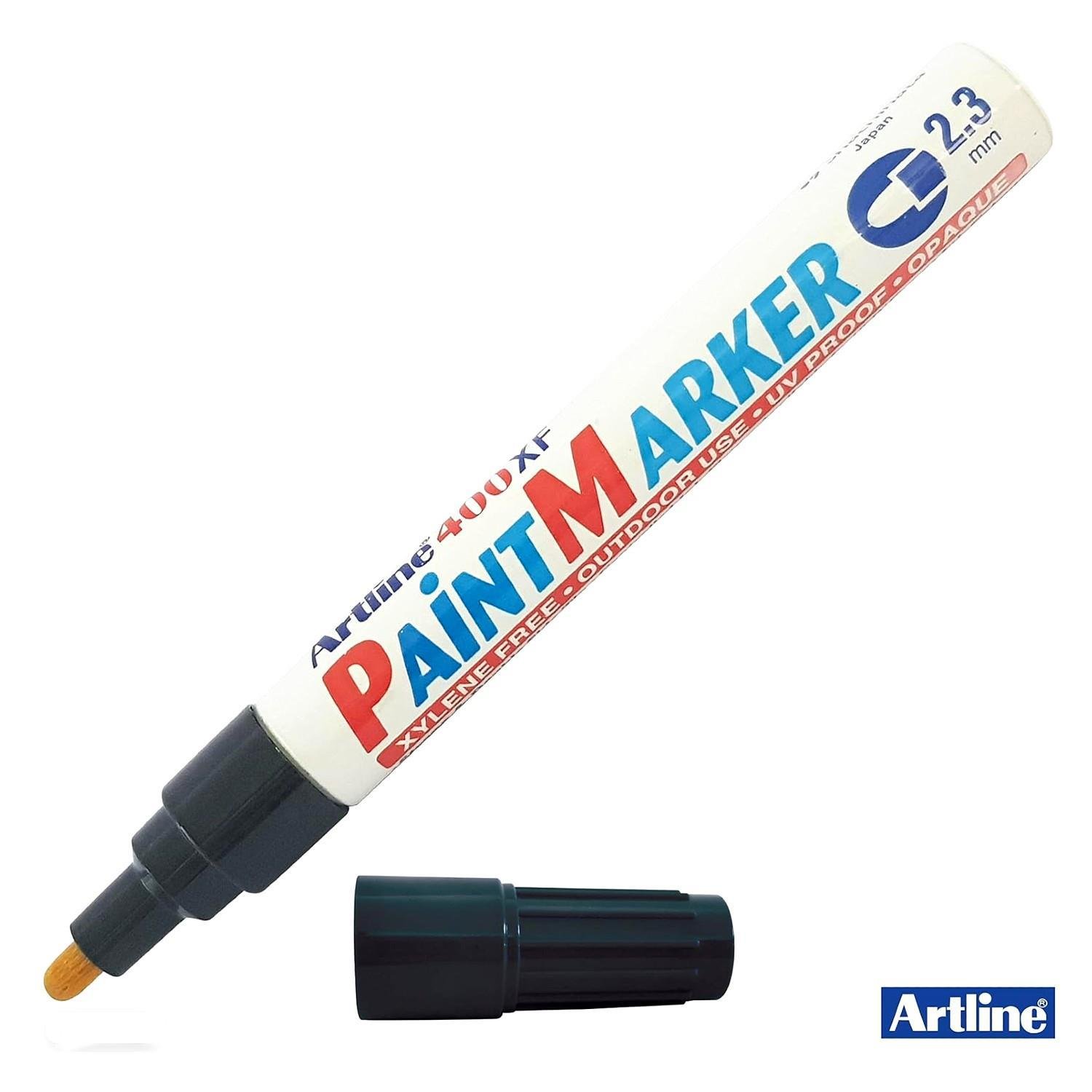 artlineArtline 400XF Paint Marker Çok Amaçlı Boyama Markörü 2.3 mm Siyah