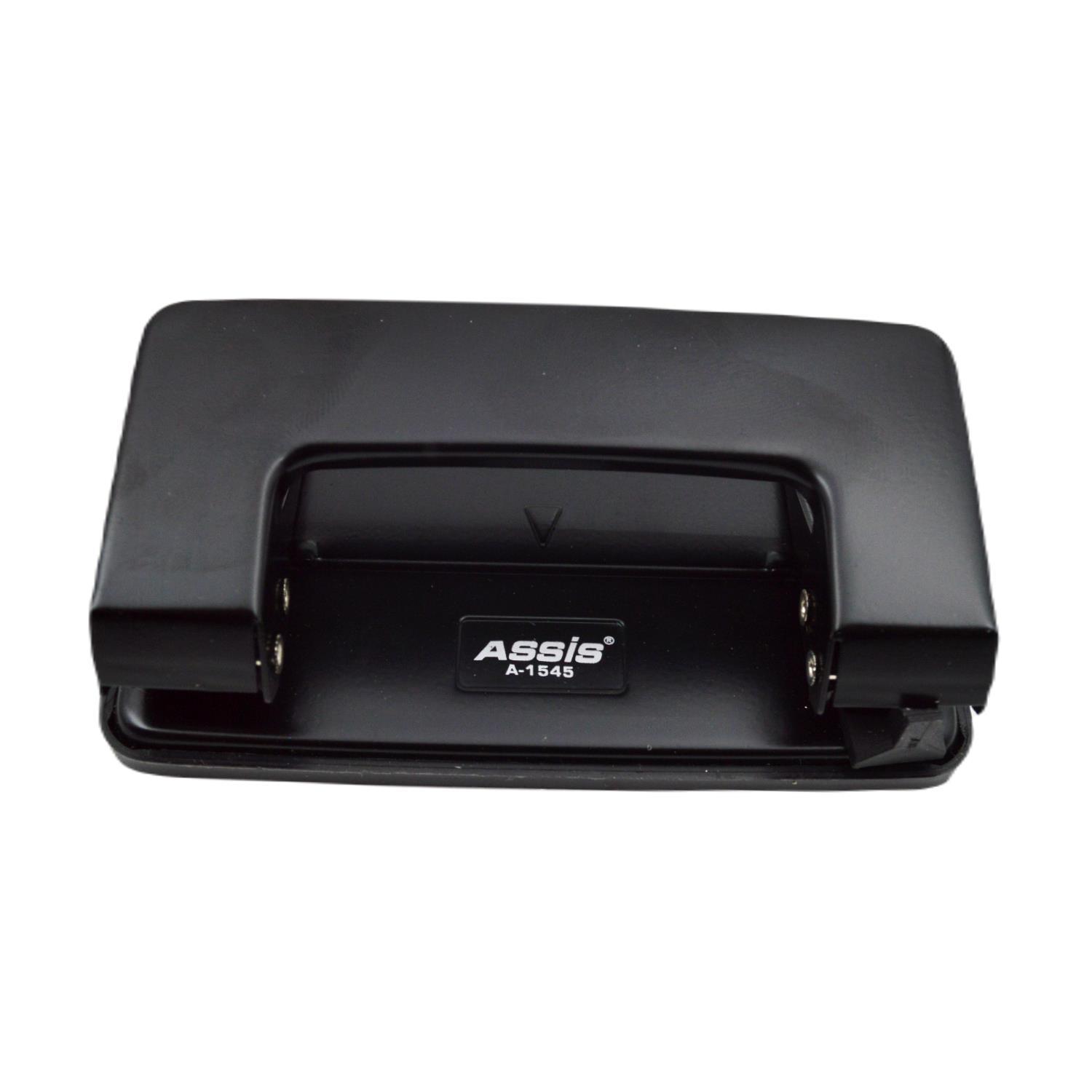 ASSİSAssis Delgeç 10 Sayfa Kapasiteli A-1545 Siyah