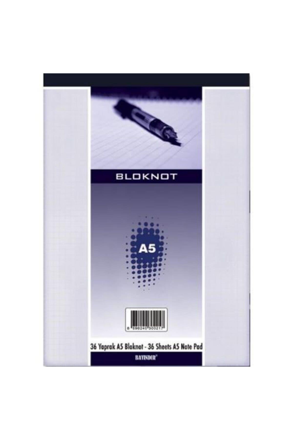 BayındırBayındır A5 Bloknot Düz 36 Yp. 1 Adet Kod:00609 