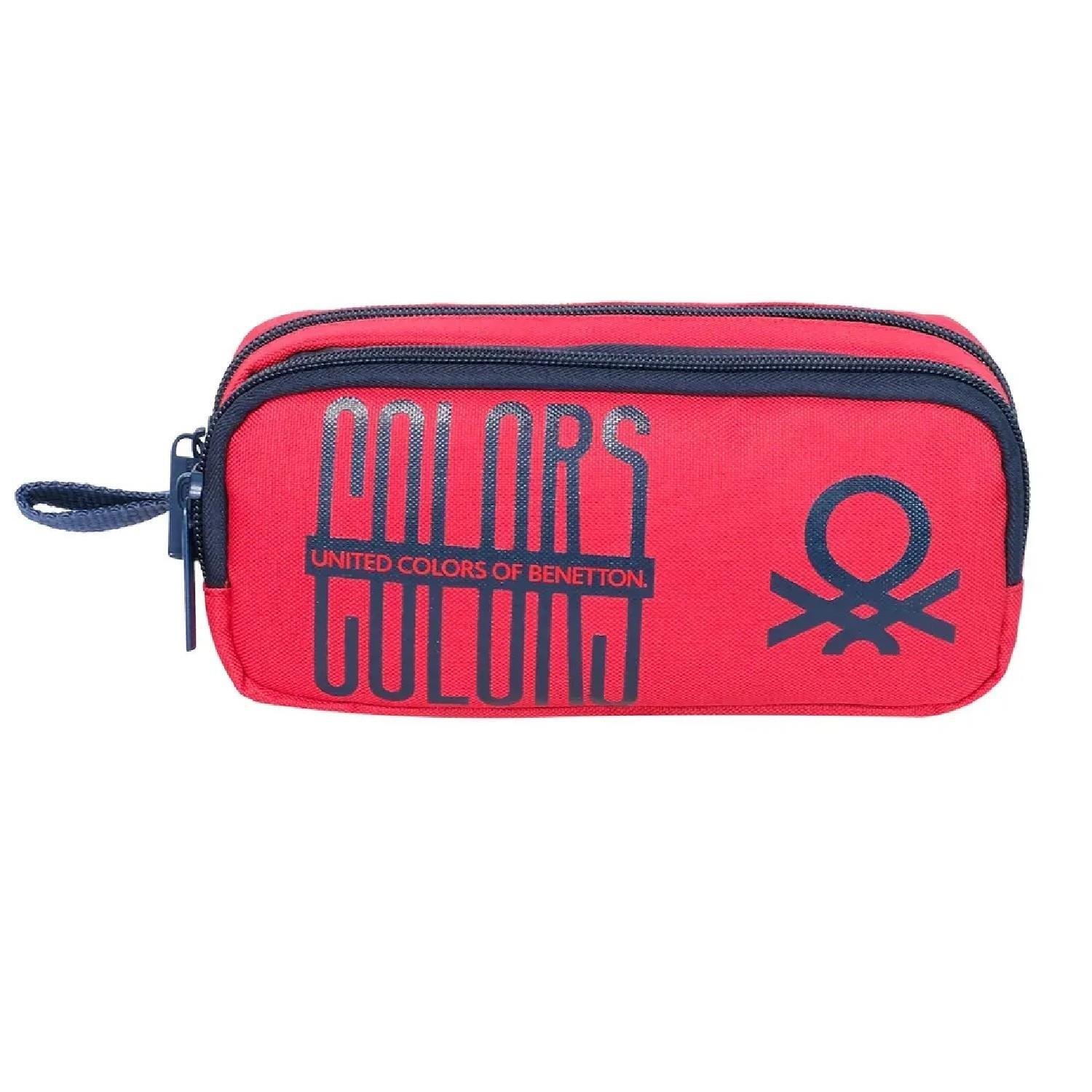 BenettonBenetton 2 Bölmeli Kalemlik Kırmızı (13053)