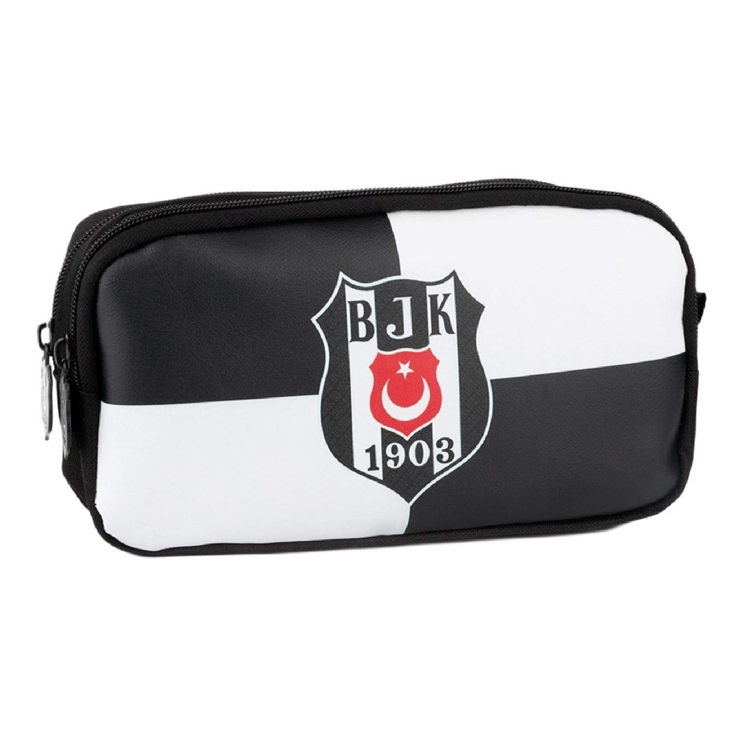 BeşiktaşBeşiktaş 2 Bölmeli 1903 Logo Baskılı Suni Deri Kalemlik (25363)