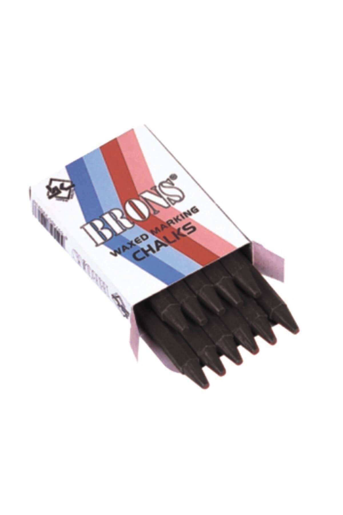 BronsBrons Marka Tebeşiri Siyah 12 Li (BR-251)