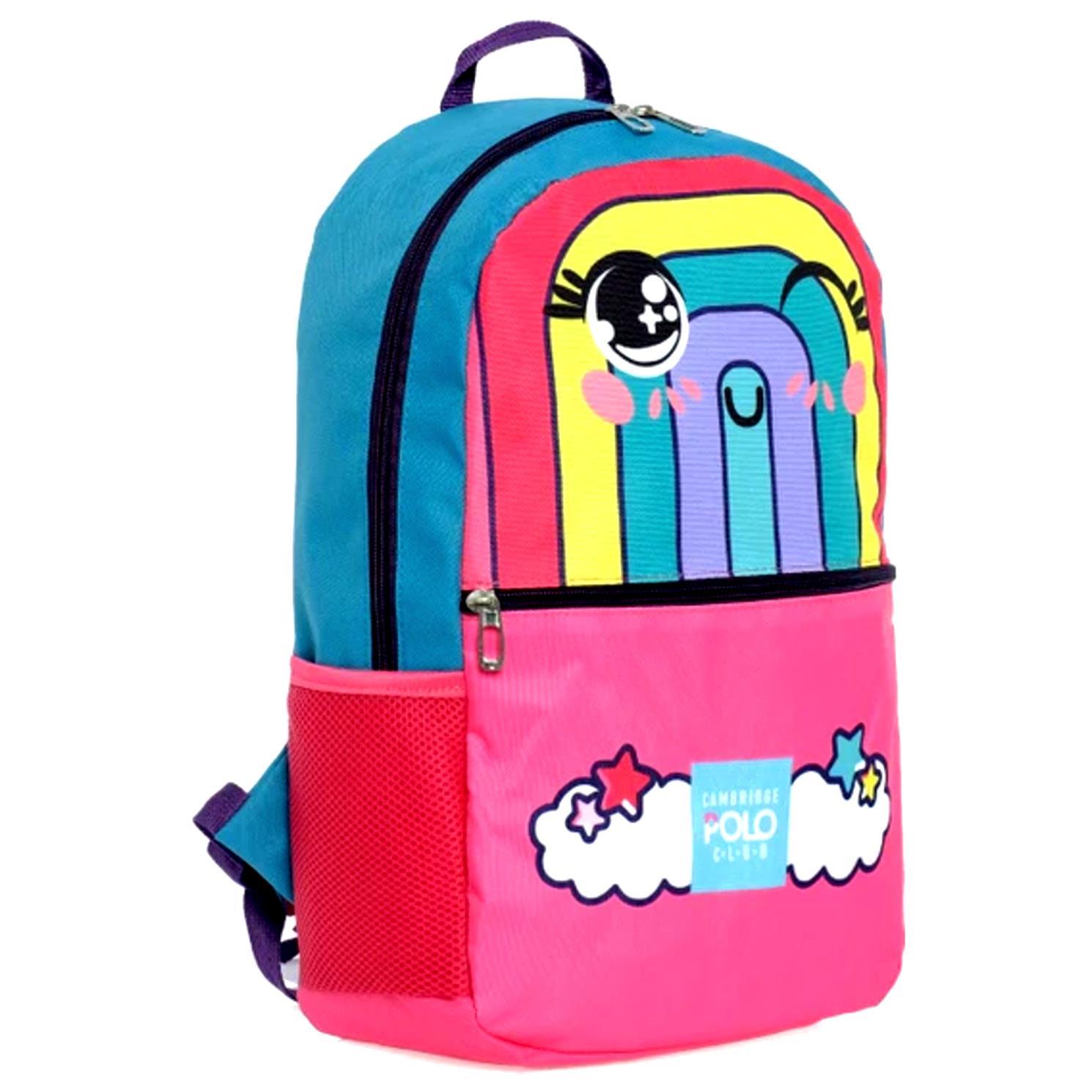 Cambridge Polo ClubCambridge Polo Club Gülen Gökkuşağı Okul Sırt Çantası PLCAN2100