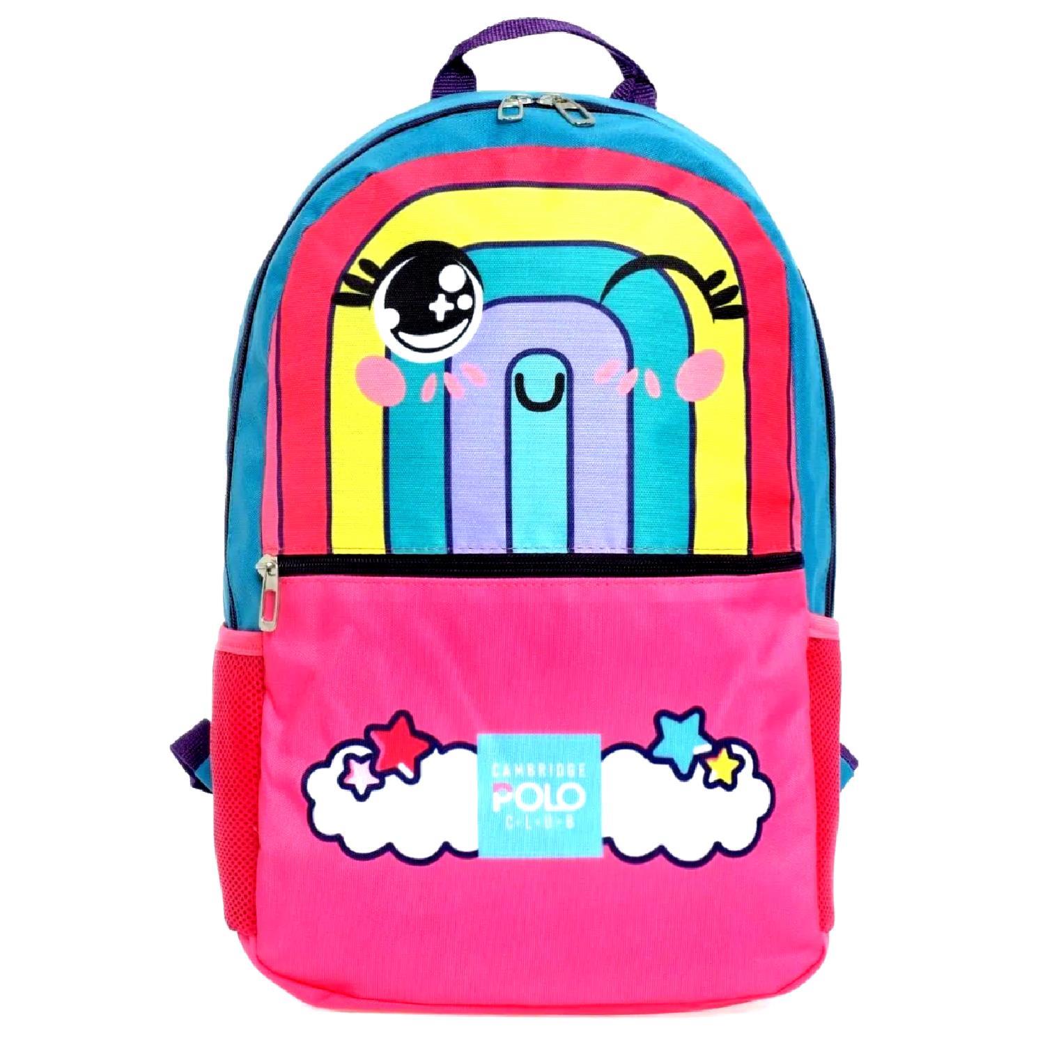 Cambridge Polo ClubCambridge Polo Club Gülen Gökkuşağı Okul Sırt Çantası PLCAN2100