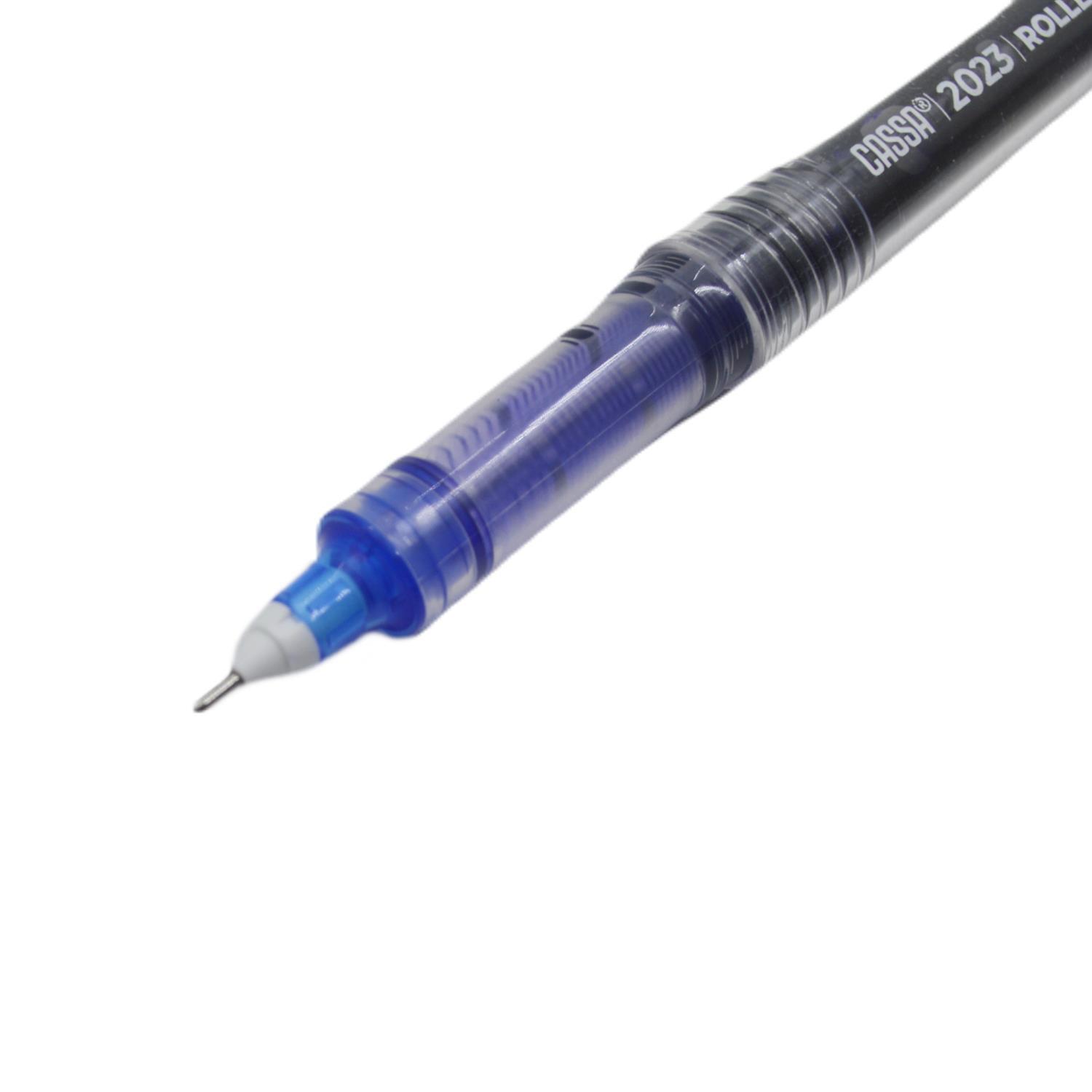 CassaCassa 2023 İğne Uçlu Roller Kalem 0.7 mm Mavi 12 Adet