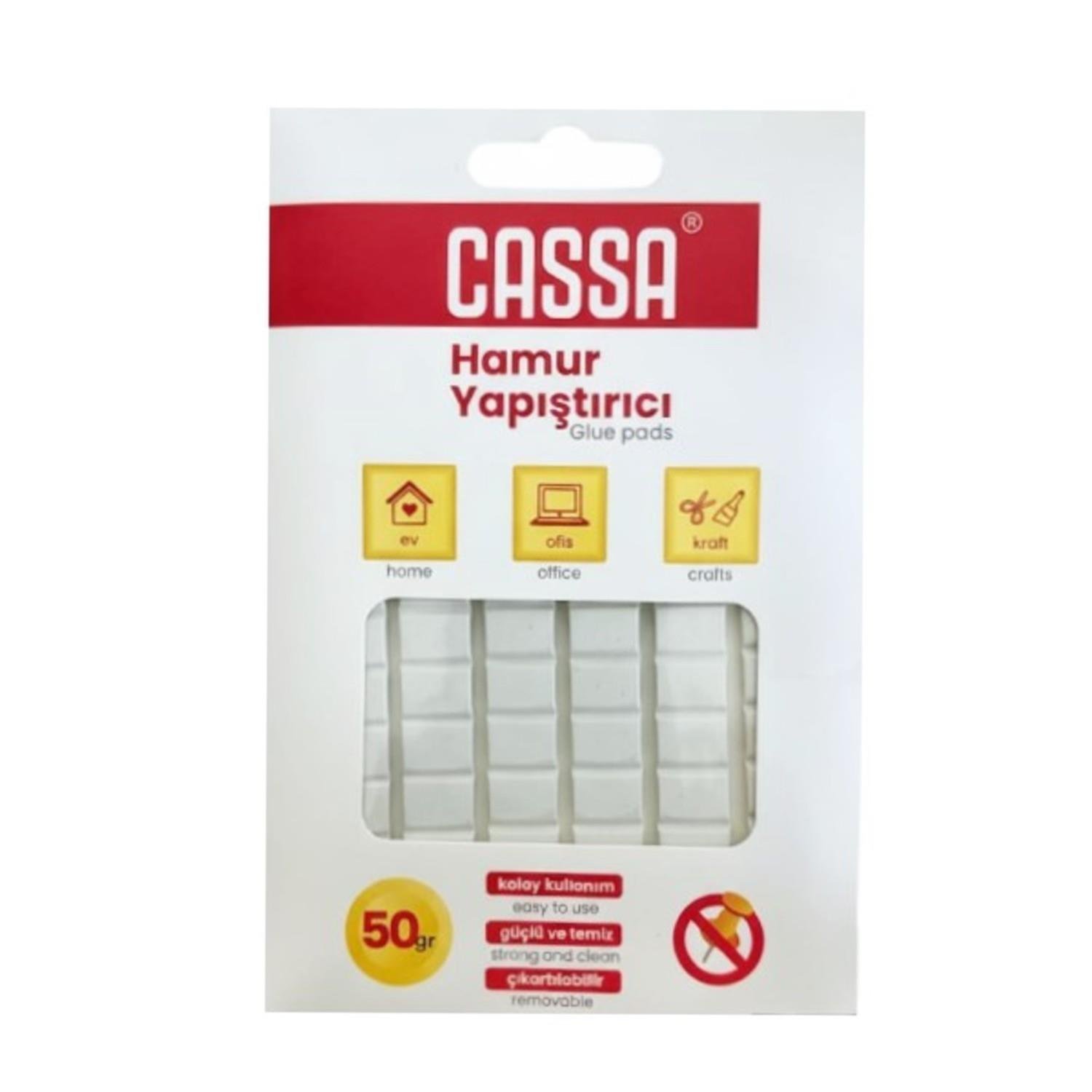 CassaCassa Tack-It Hamur Yapıştırıcı 50 gr Beyaz (065) 1 Adet