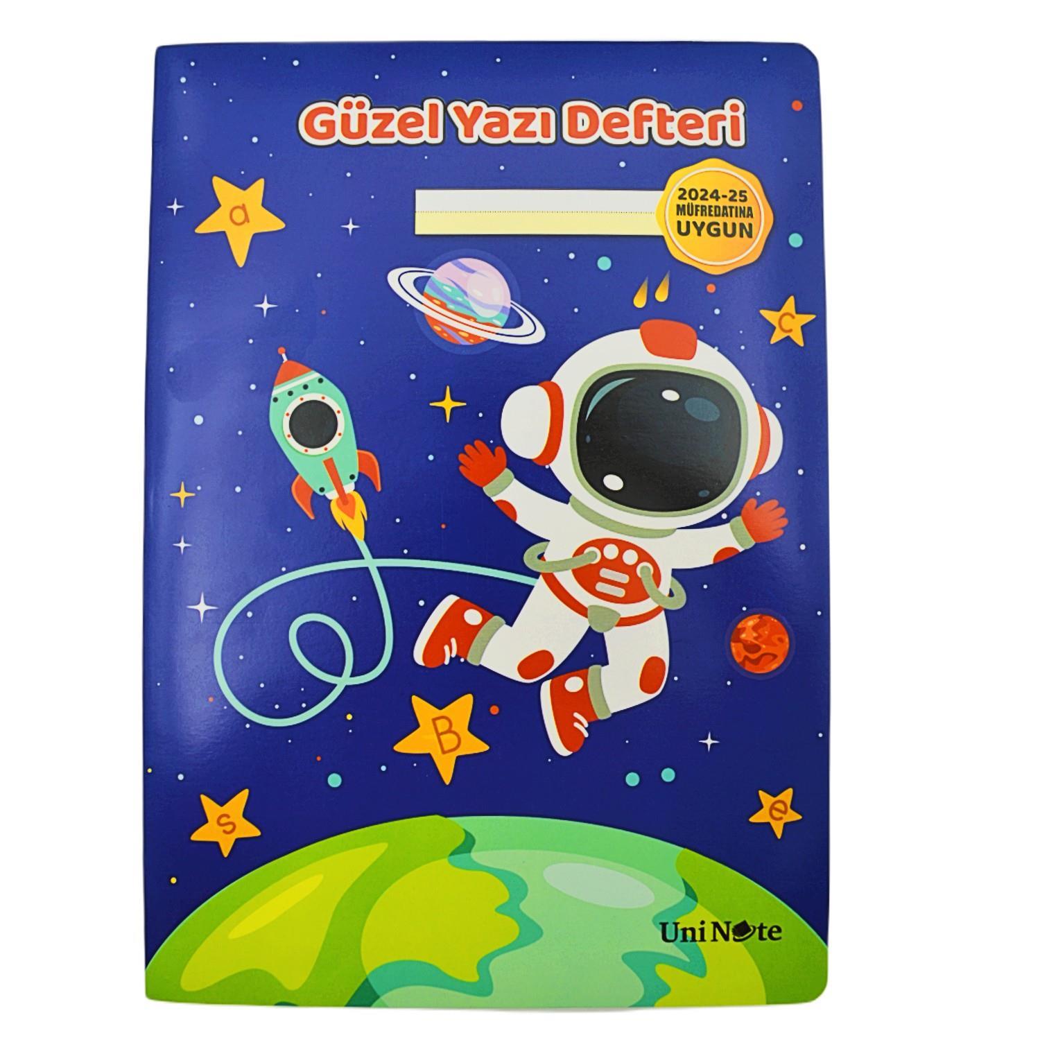 ÇınarÇınar A4 30 Yaprak Karton Kapak Dikişli Güzel Yazı Defteri (Yeni Müfredata Uygun) (24023)