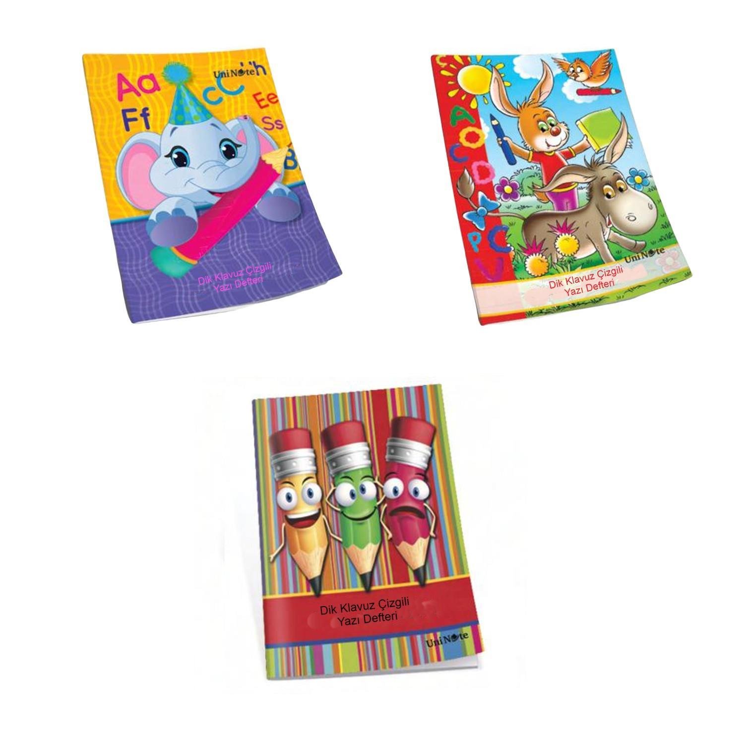 ÇınarÇınar A5 30 Yaprak Karton Kapak Dikişli Dik Çizgili Güzel Yazı Defteri 91020