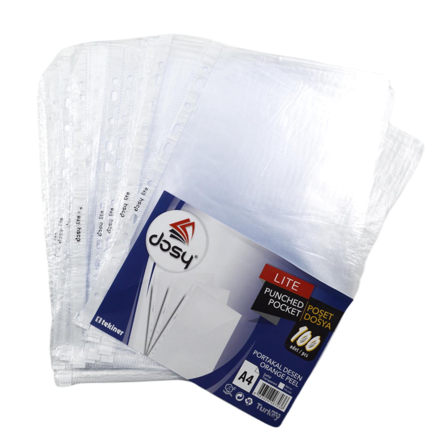 DosyDosy Lite A4 Poşet Dosya 100 Lü