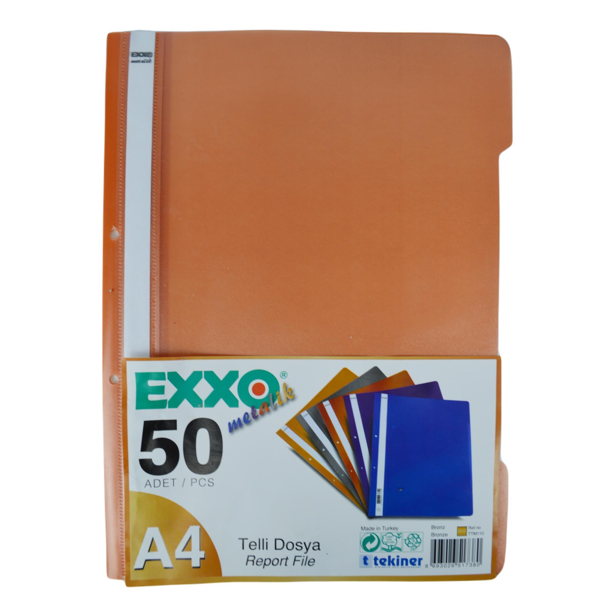 DosyDosy Metalik Telli Dosya 50 li Paket