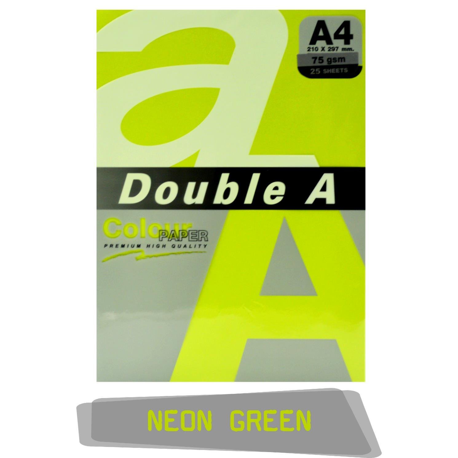 Double ADouble A Renkli Fotokopi Kağıdı 25 Li A4 75 gr