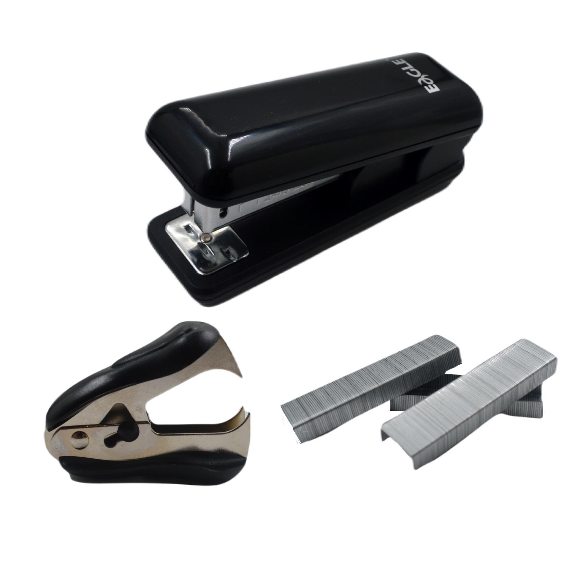 EagleEagle 24/6 Zımba Makinası 20 Sayfa Diker Tel Sökücü ve Zımba Teli Set S5147CS