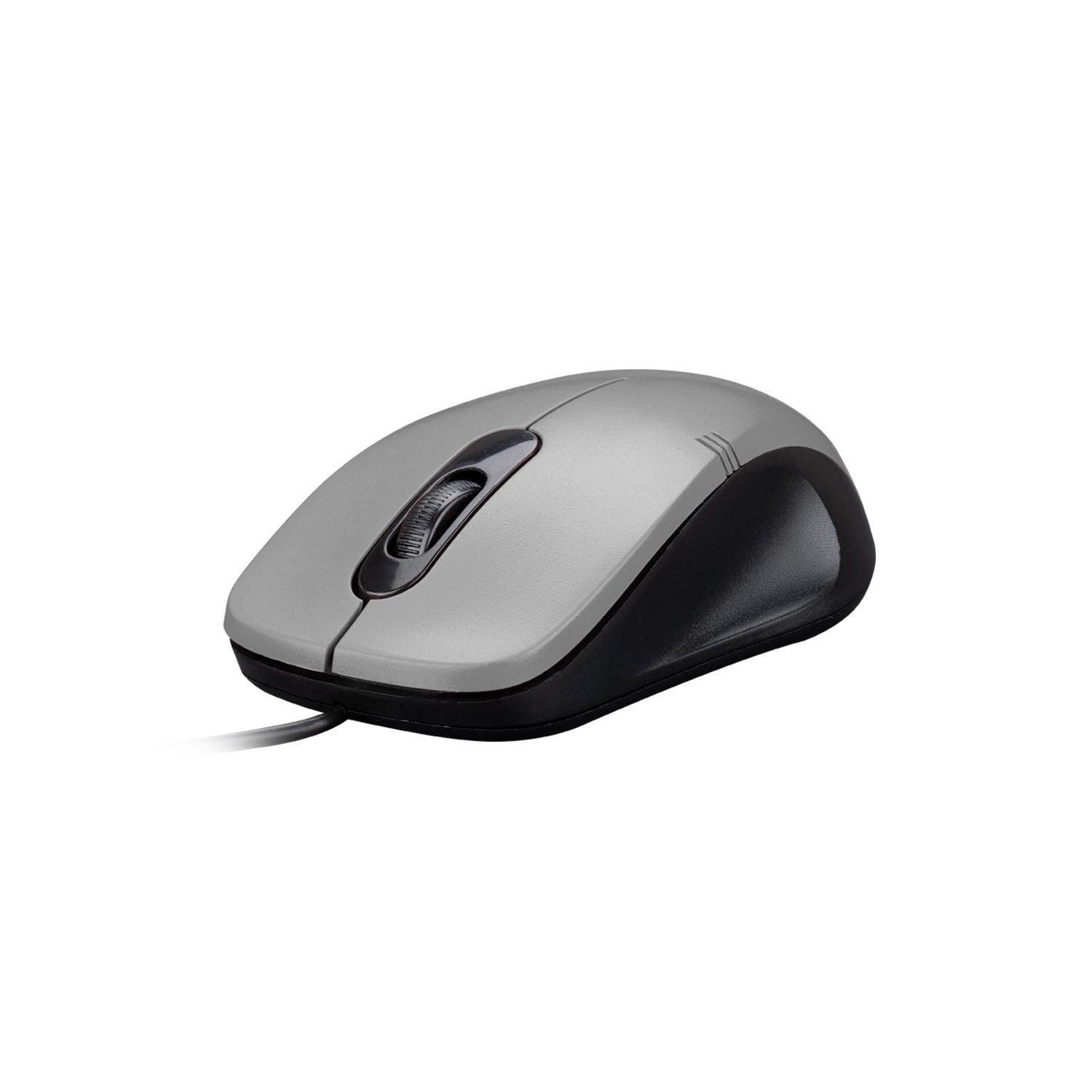 EverestEverest USB 1200dpi Optik Kablolu Mouse Gri (SM-258)