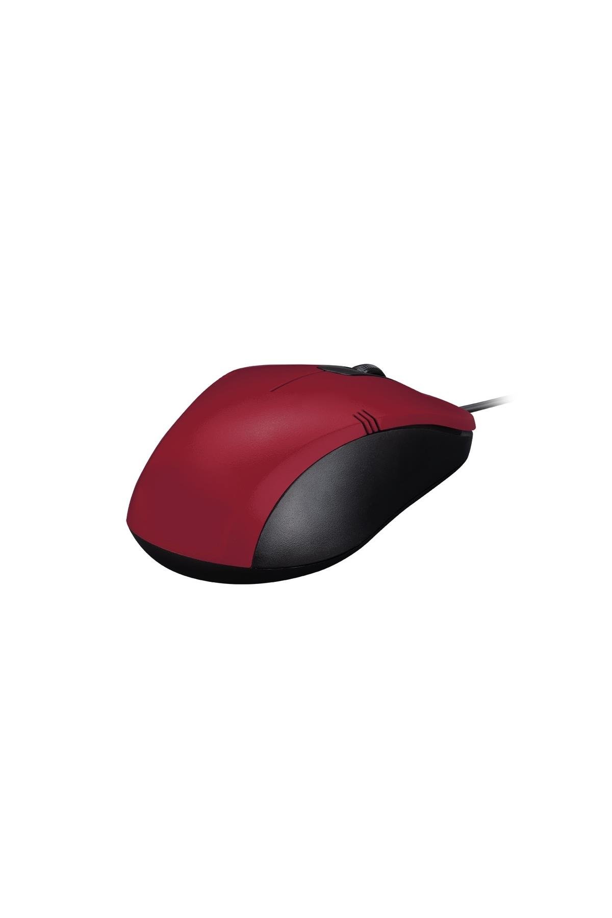 EverestEverest USB 1200dpi Optik Kablolu Mouse Kırmızı (SM-258)