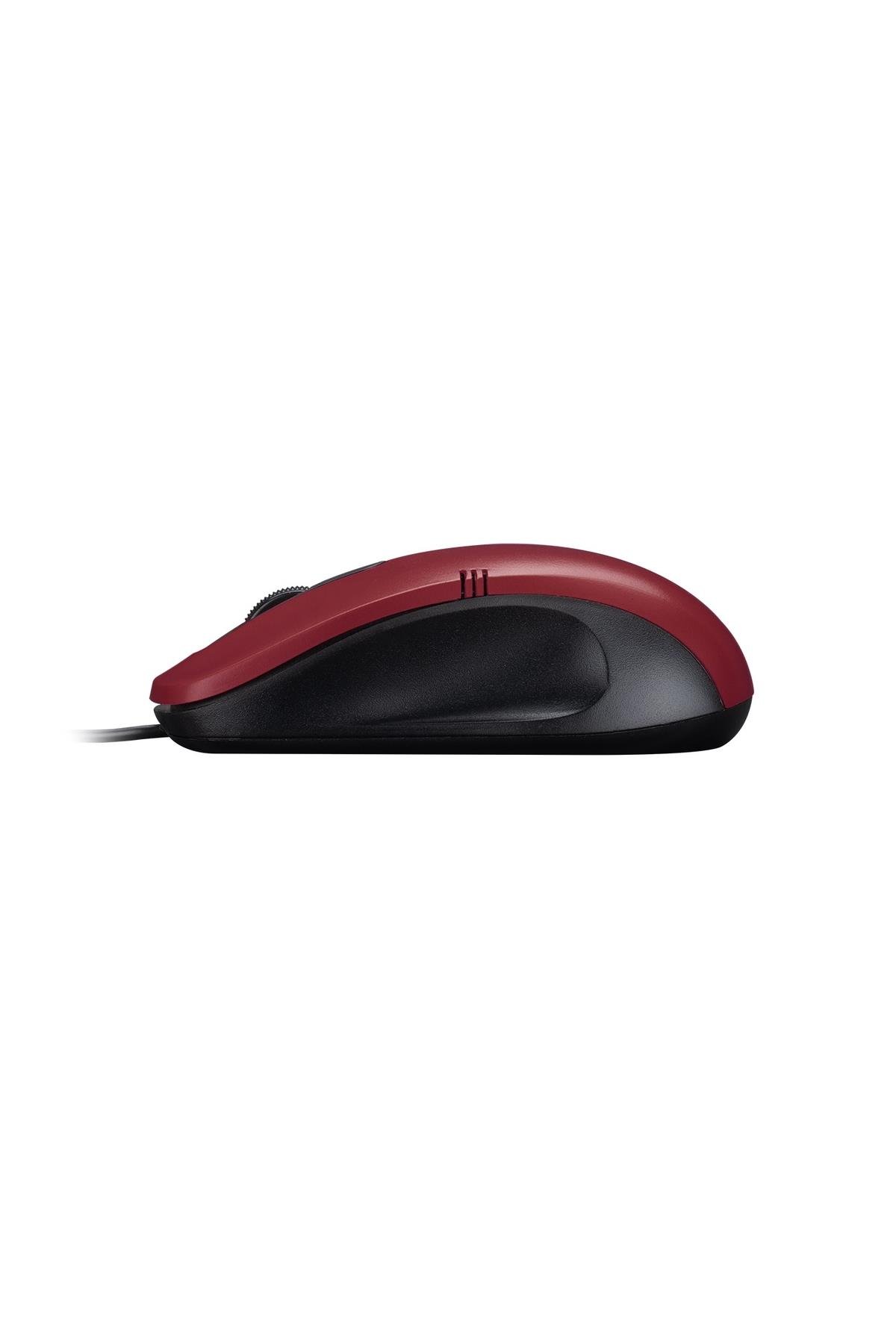 EverestEverest USB 1200dpi Optik Kablolu Mouse Kırmızı (SM-258)